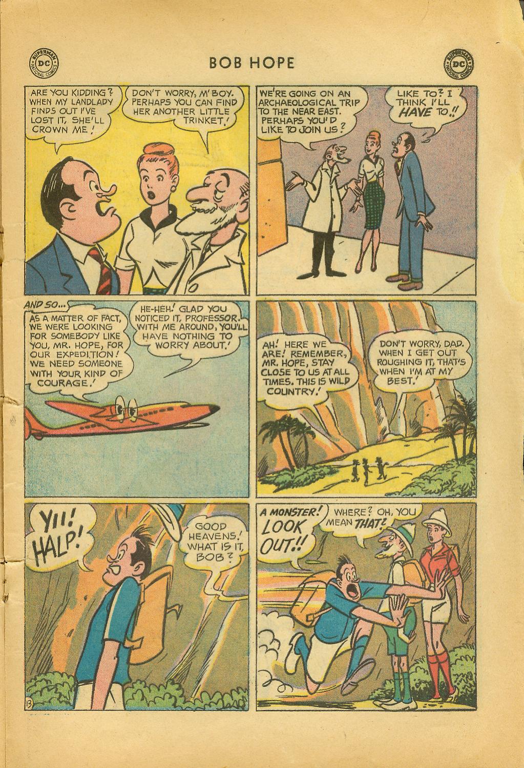 Read online The Adventures of Bob Hope comic -  Issue #64 - 17