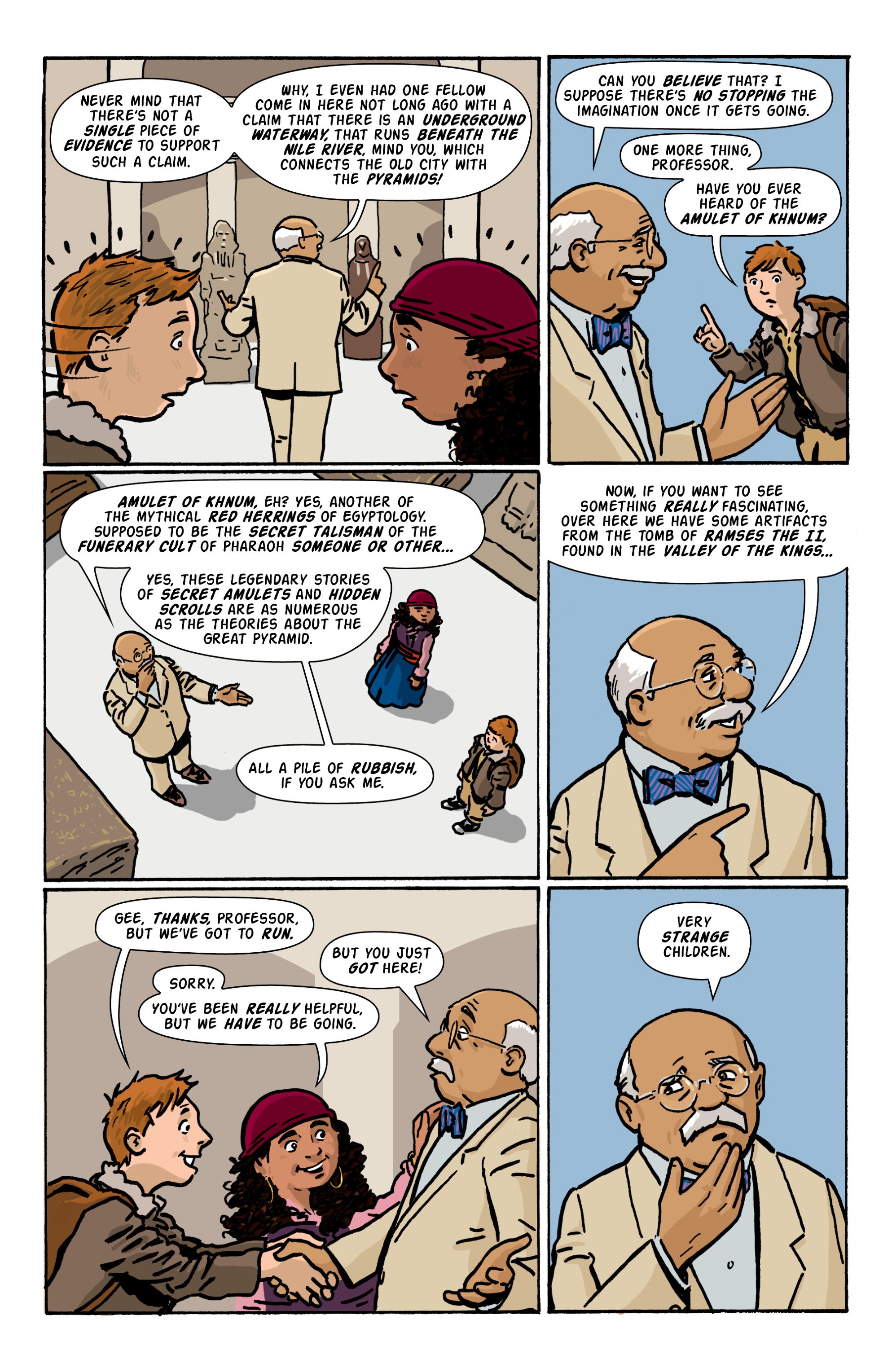 Read online Rocket Robinson and the Pharaoh's Fortune comic -  Issue # TPB (Part 2) - 79