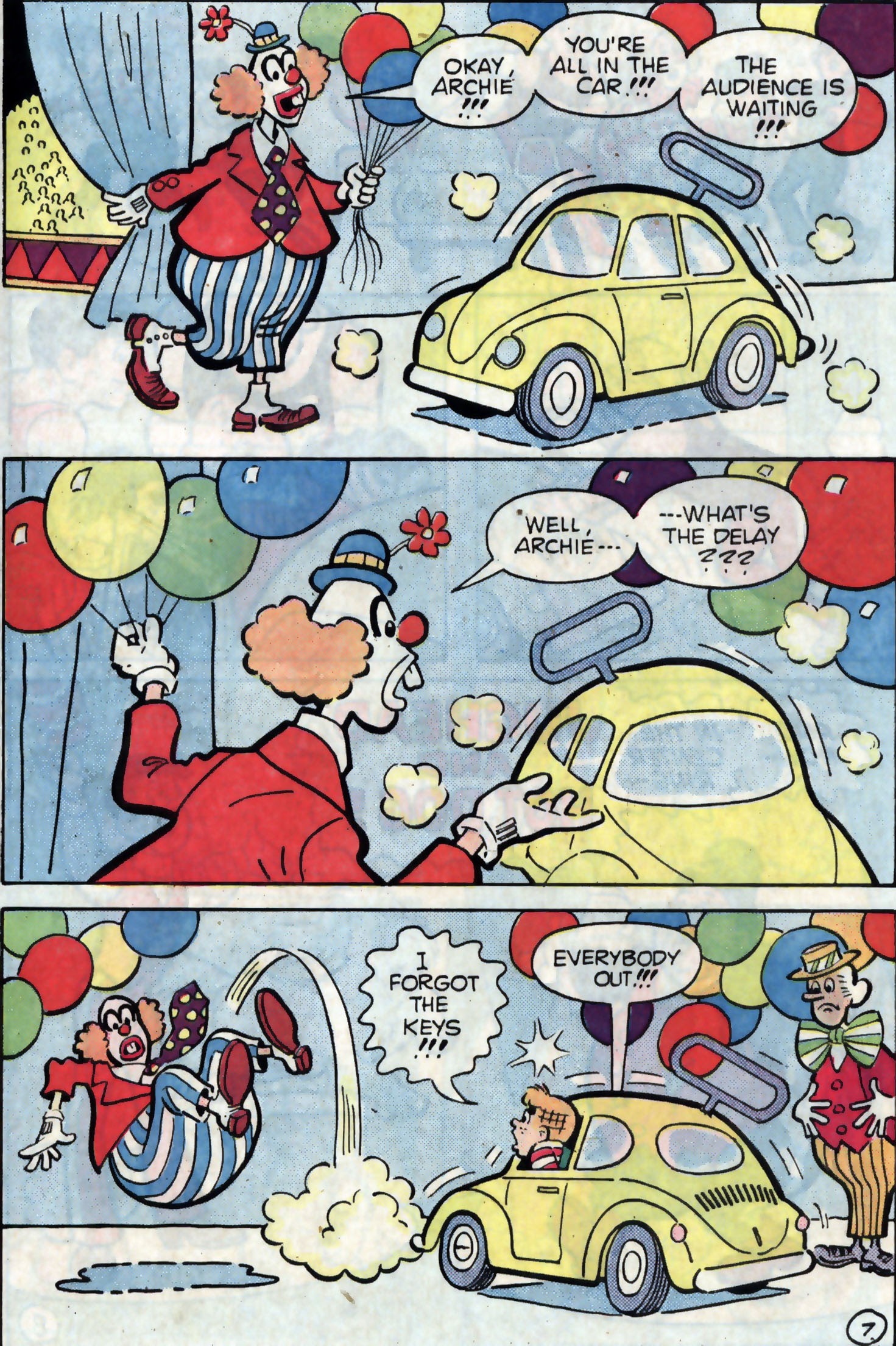 Read online Archie's Circus comic -  Issue # Full - 8