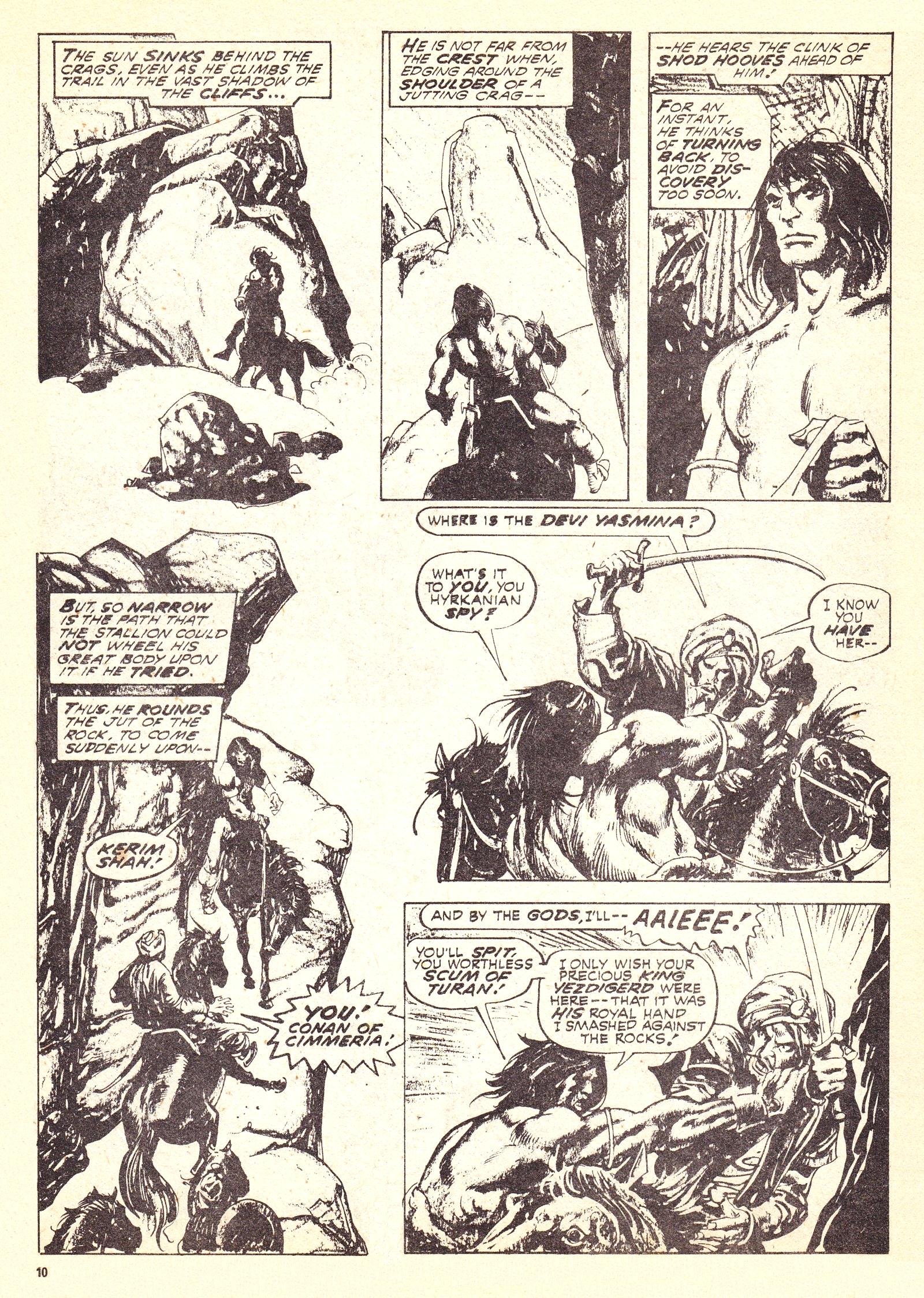 Read online The Savage Sword of Conan (1975) comic -  Issue #7 - 10