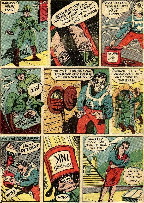 Read online Captain Battle Comics comic -  Issue #5 - 15
