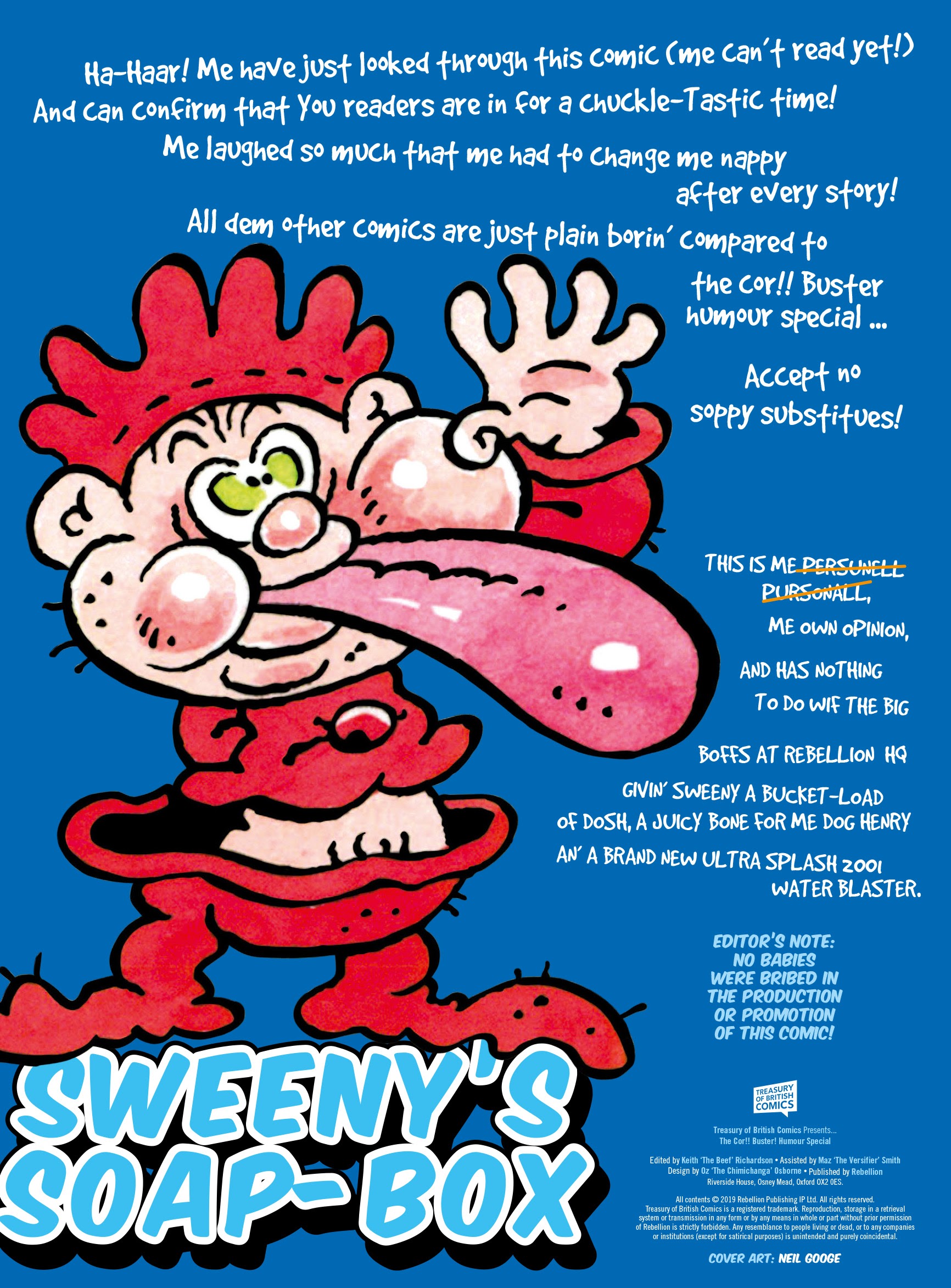 Read online The Cor!! Buster Humour Special comic -  Issue # Full - 2