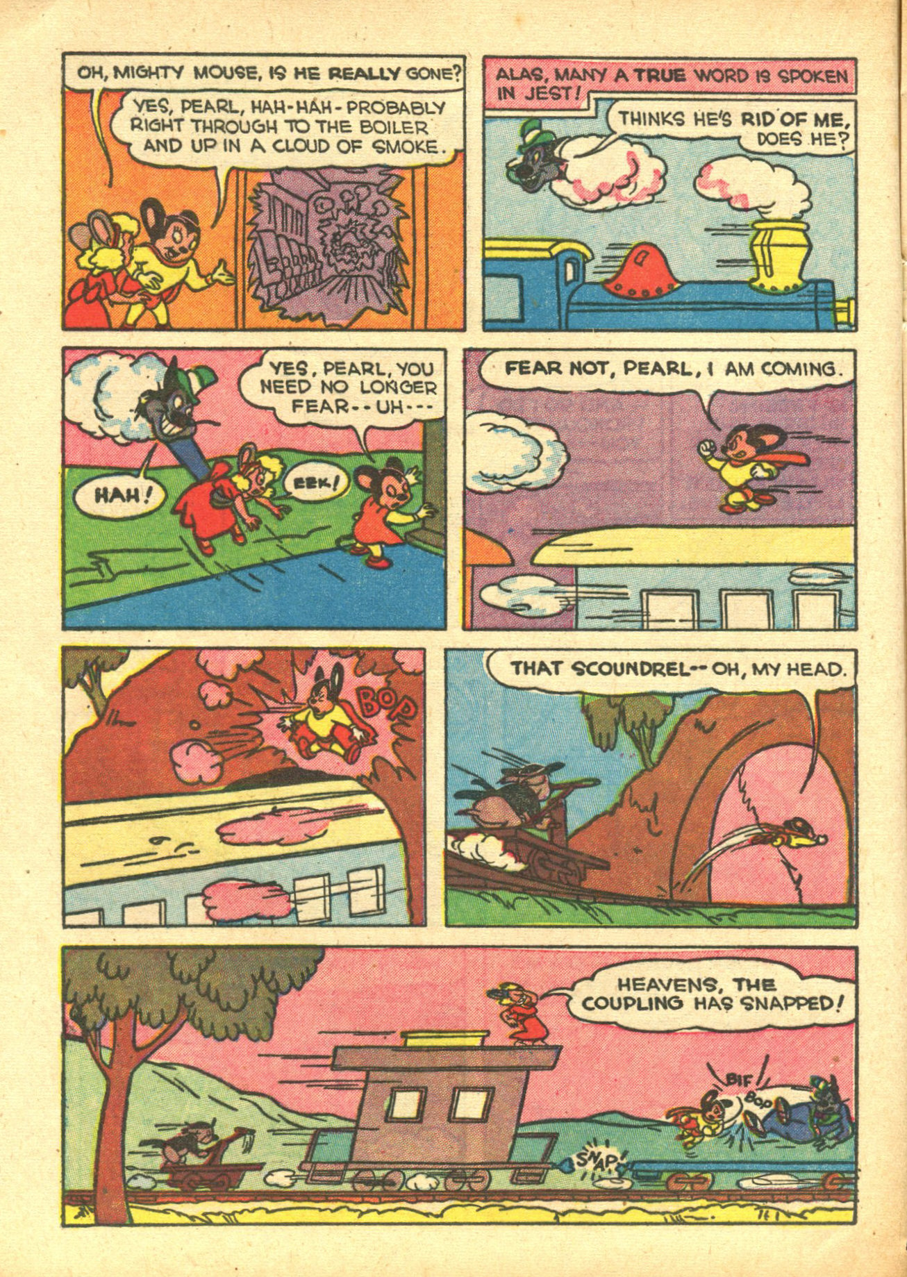 Read online Paul Terry's Mighty Mouse Comics comic -  Issue #39 - 32