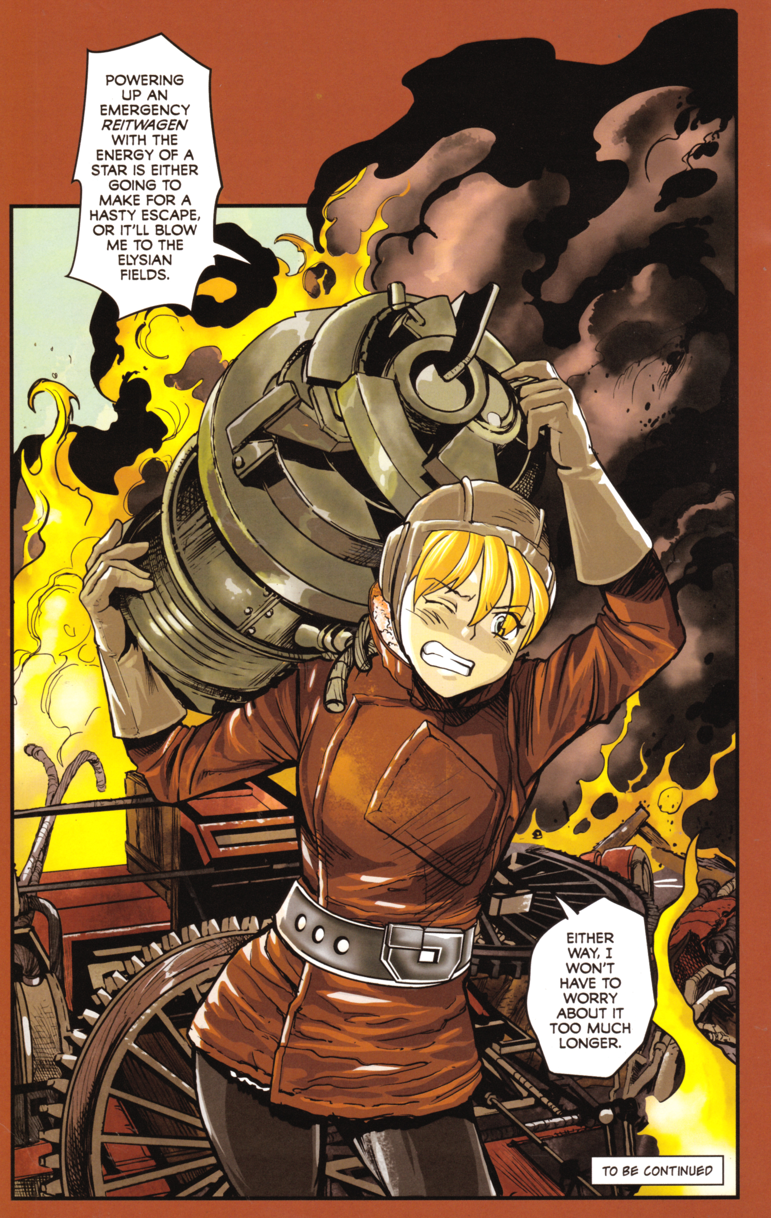 Read online Steam Wars: First Empire comic -  Issue #2 - 20