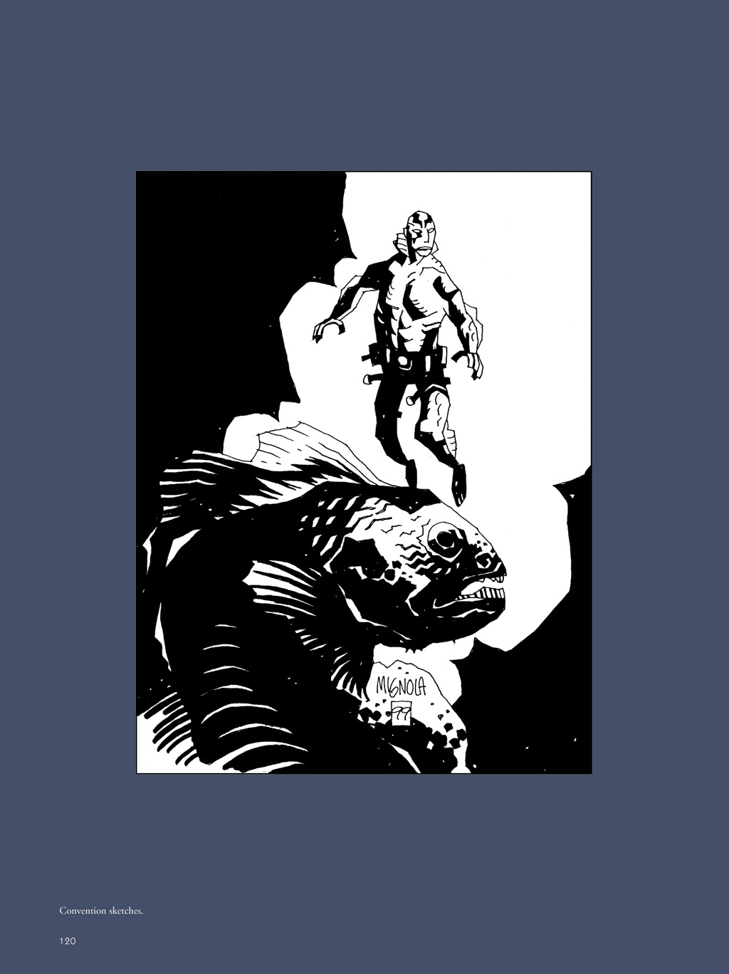 Read online The Art of Hellboy comic -  Issue # TPB - 121