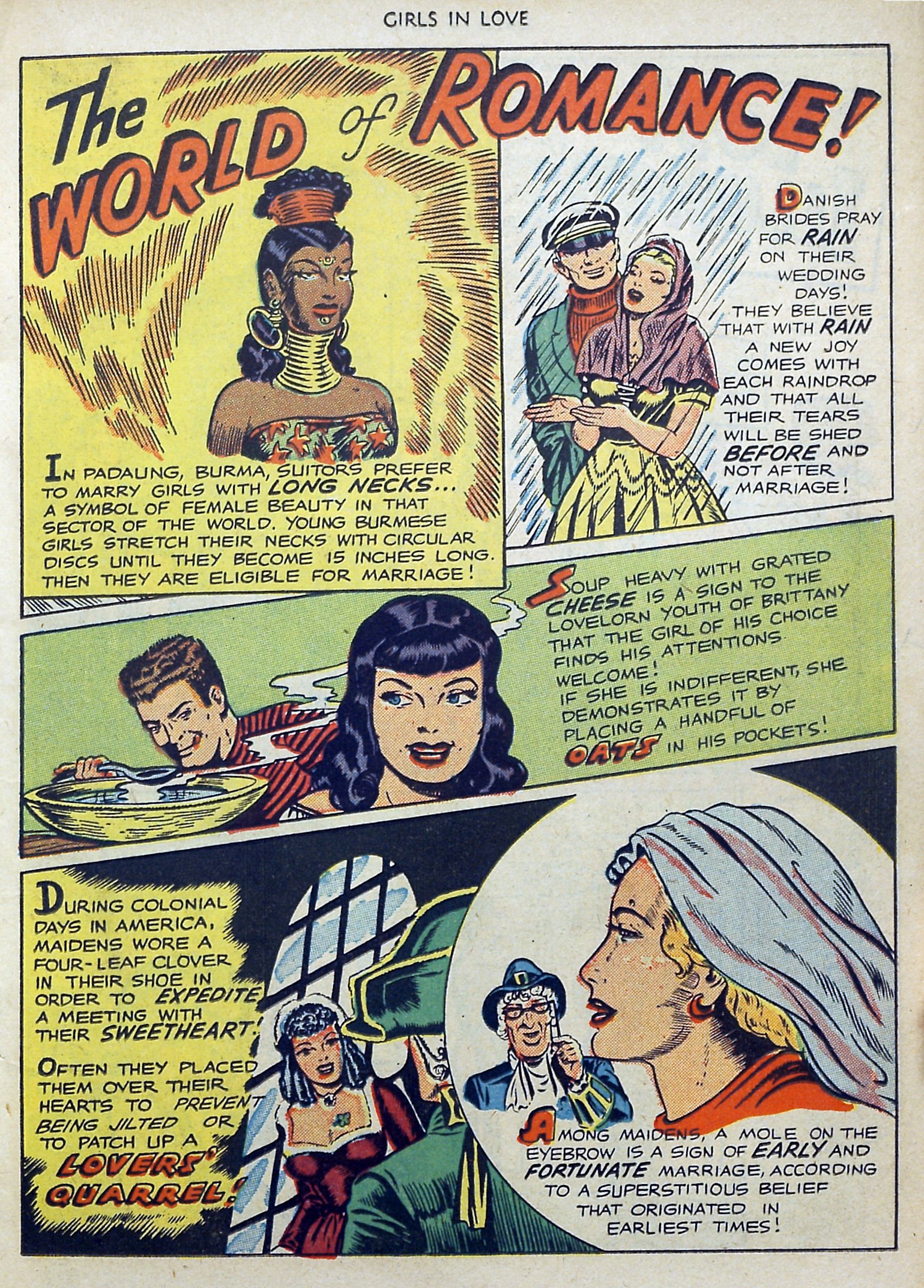 Read online Girls in Love (1950) comic -  Issue #1 - 15