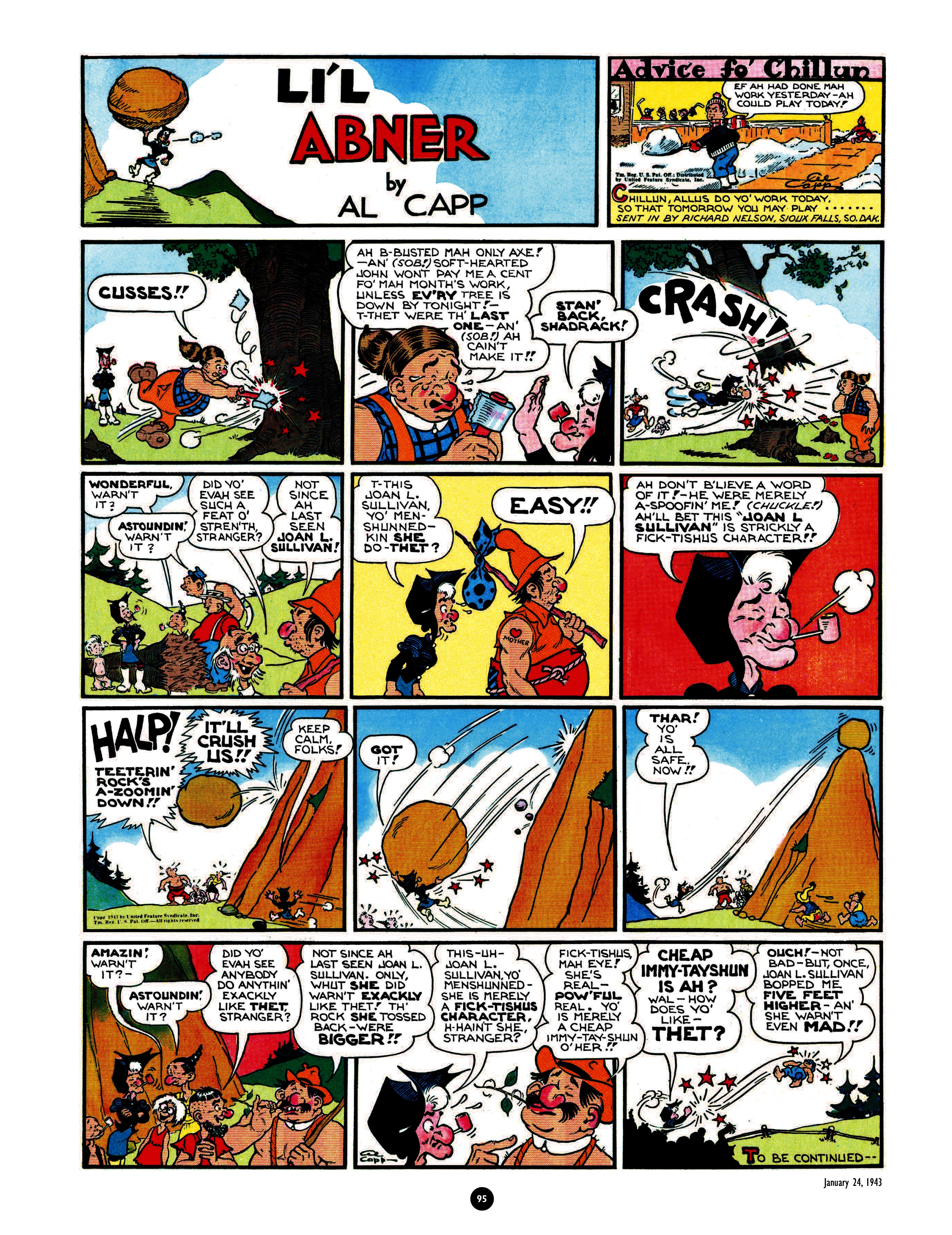 Read online Al Capp's Li'l Abner Complete Daily & Color Sunday Comics comic -  Issue # TPB 5 (Part 1) - 96