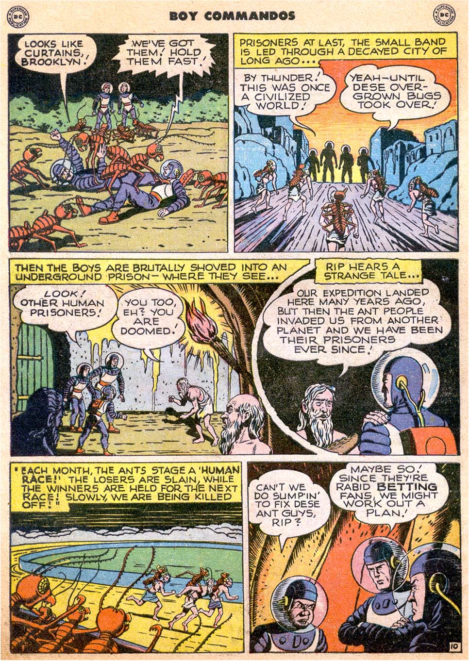 Read online Boy Commandos comic -  Issue #28 - 12