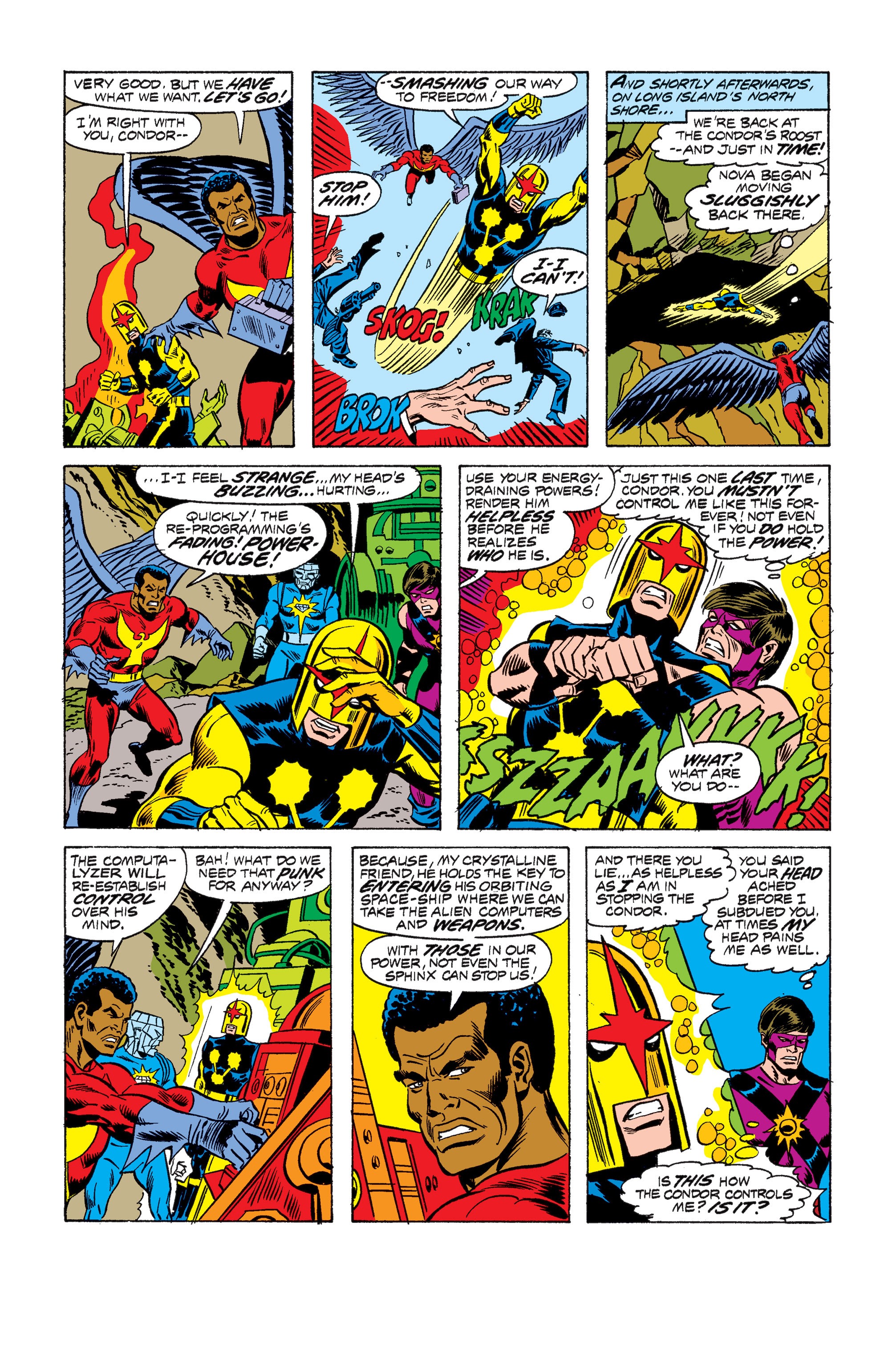 Read online Nova (1976) comic -  Issue #7 - 8