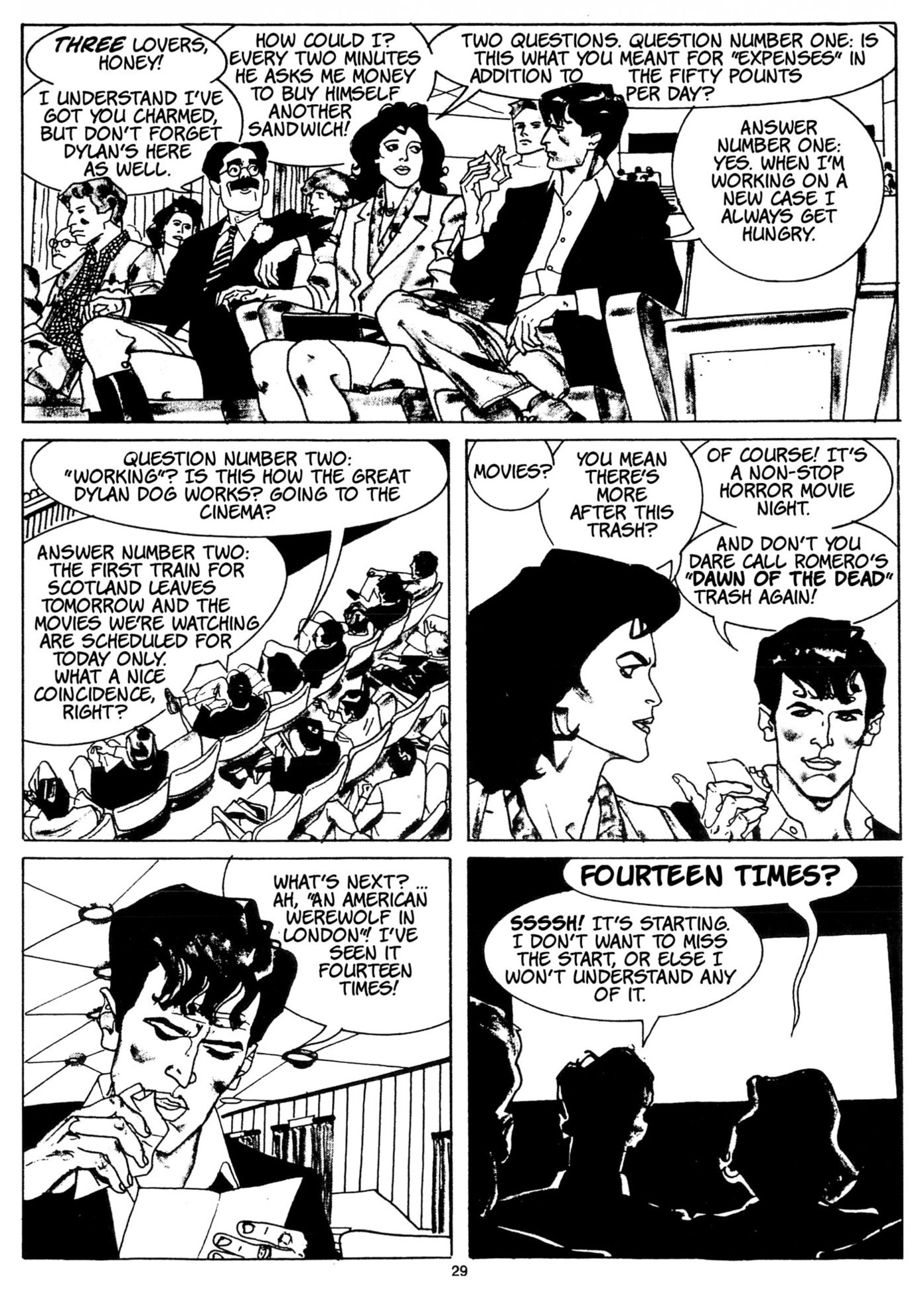 Read online Dylan Dog (1986) comic -  Issue #1 - 29
