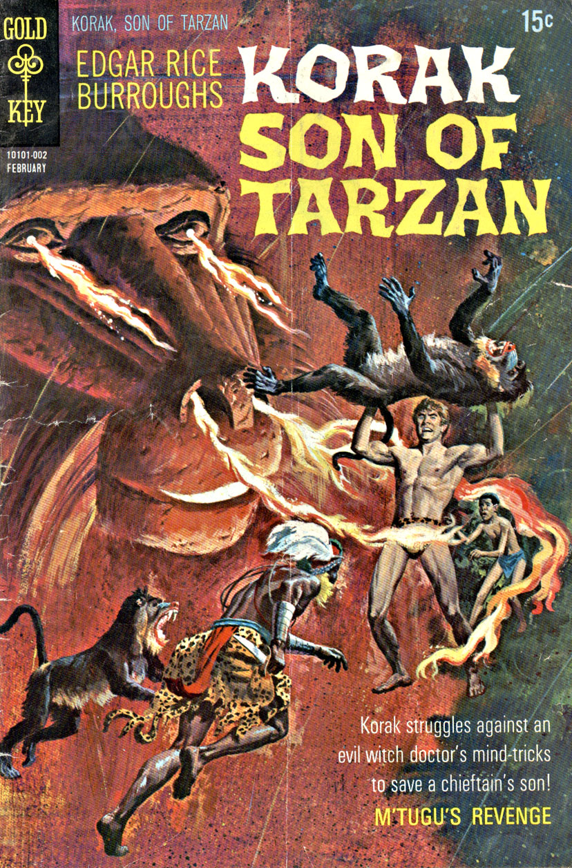 Read online Korak, Son of Tarzan (1964) comic -  Issue #33 - 1
