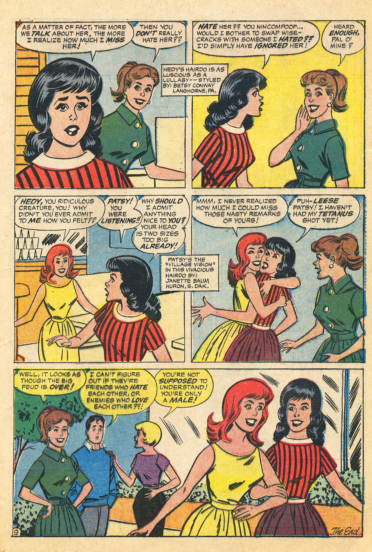 Read online Patsy and Hedy comic -  Issue #92 - 13