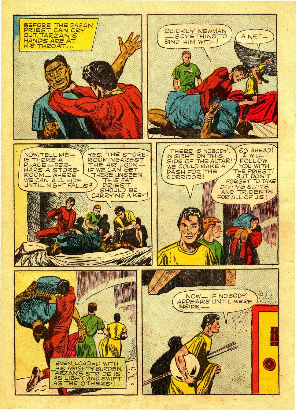 Read online Tarzan (1948) comic -  Issue #38 - 18