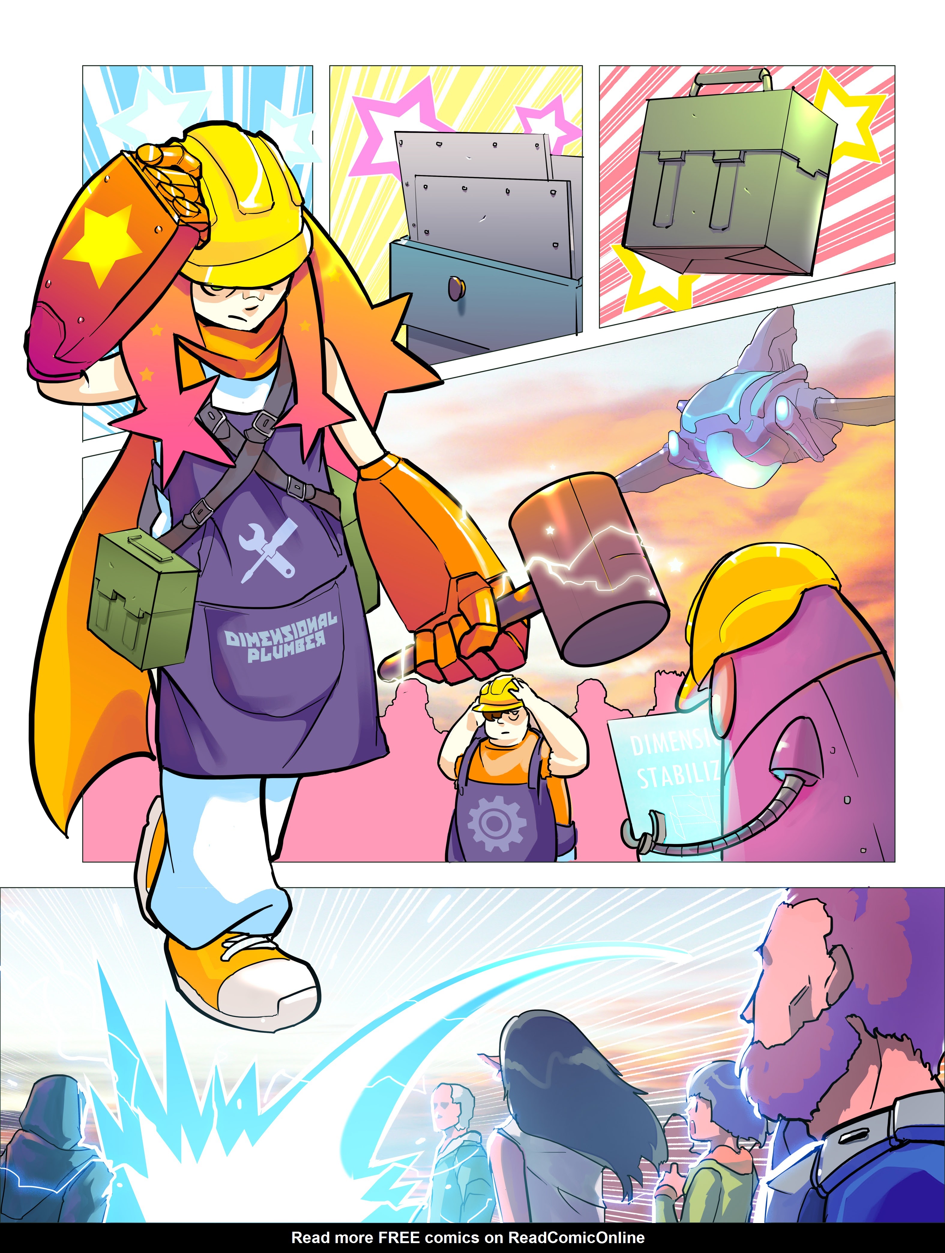 Read online Starpunch Girl comic -  Issue #4 - 14