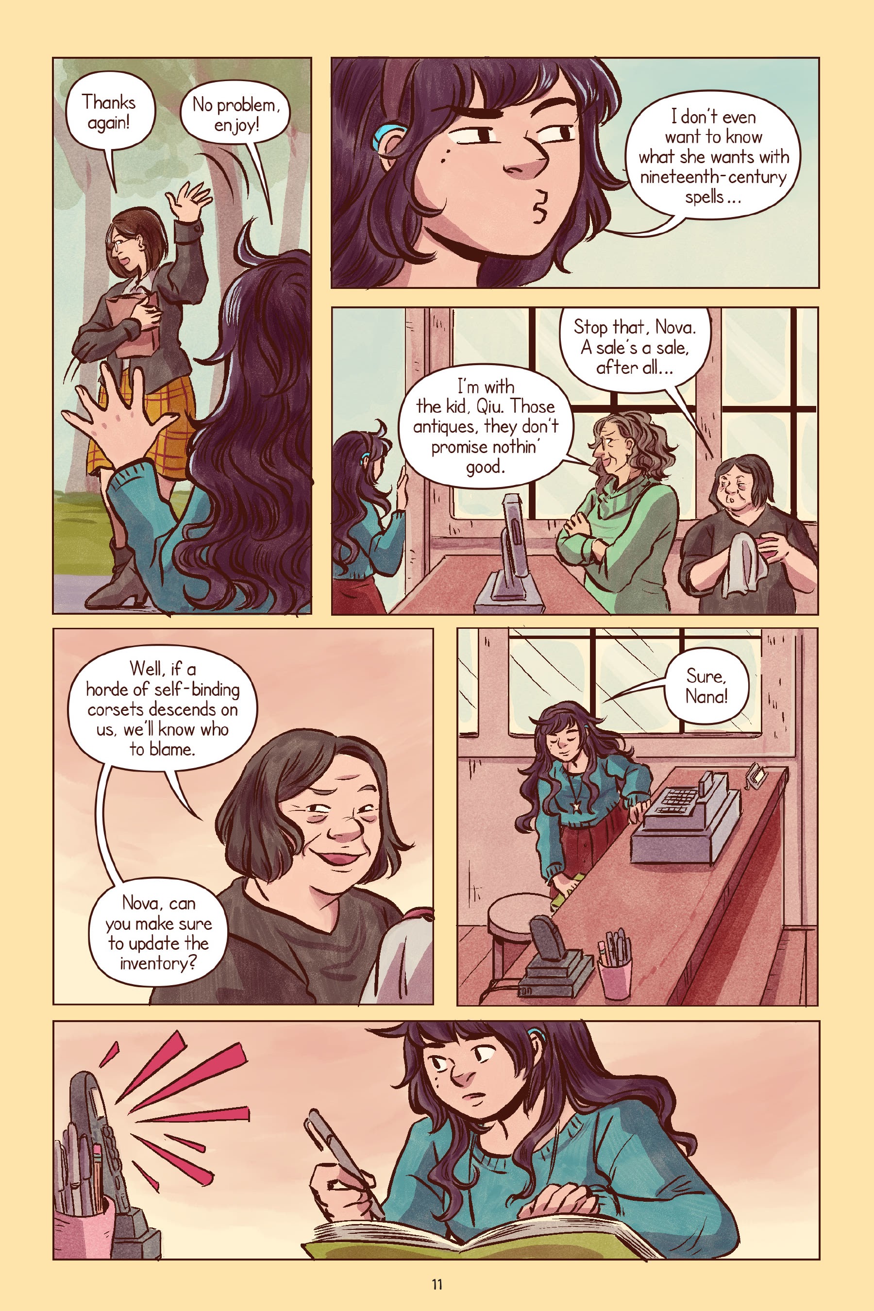 Read online Mooncakes comic -  Issue # TPB (Part 1) - 10