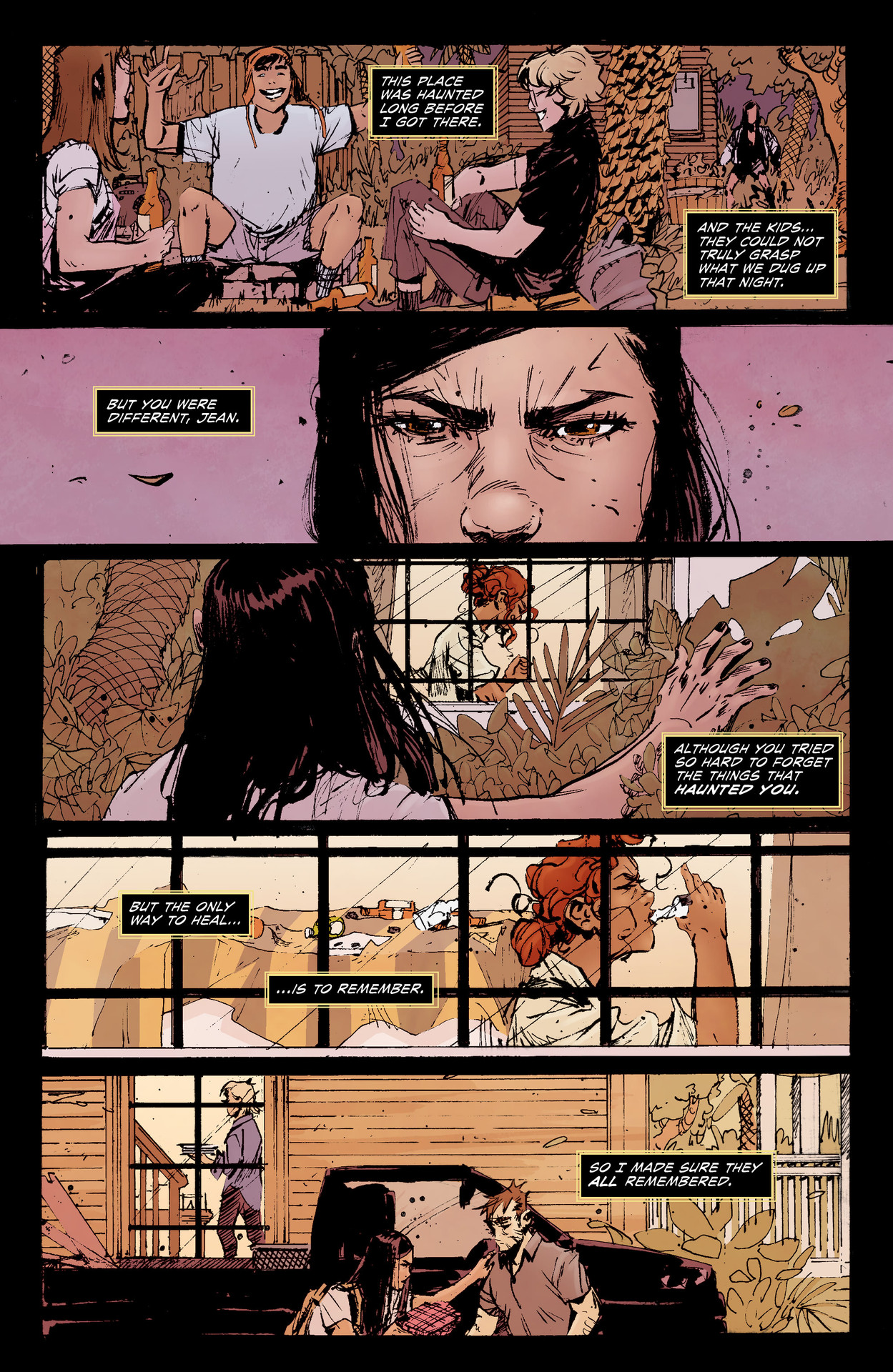 Read online Dark Spaces: Good Deeds comic -  Issue #6 - 7