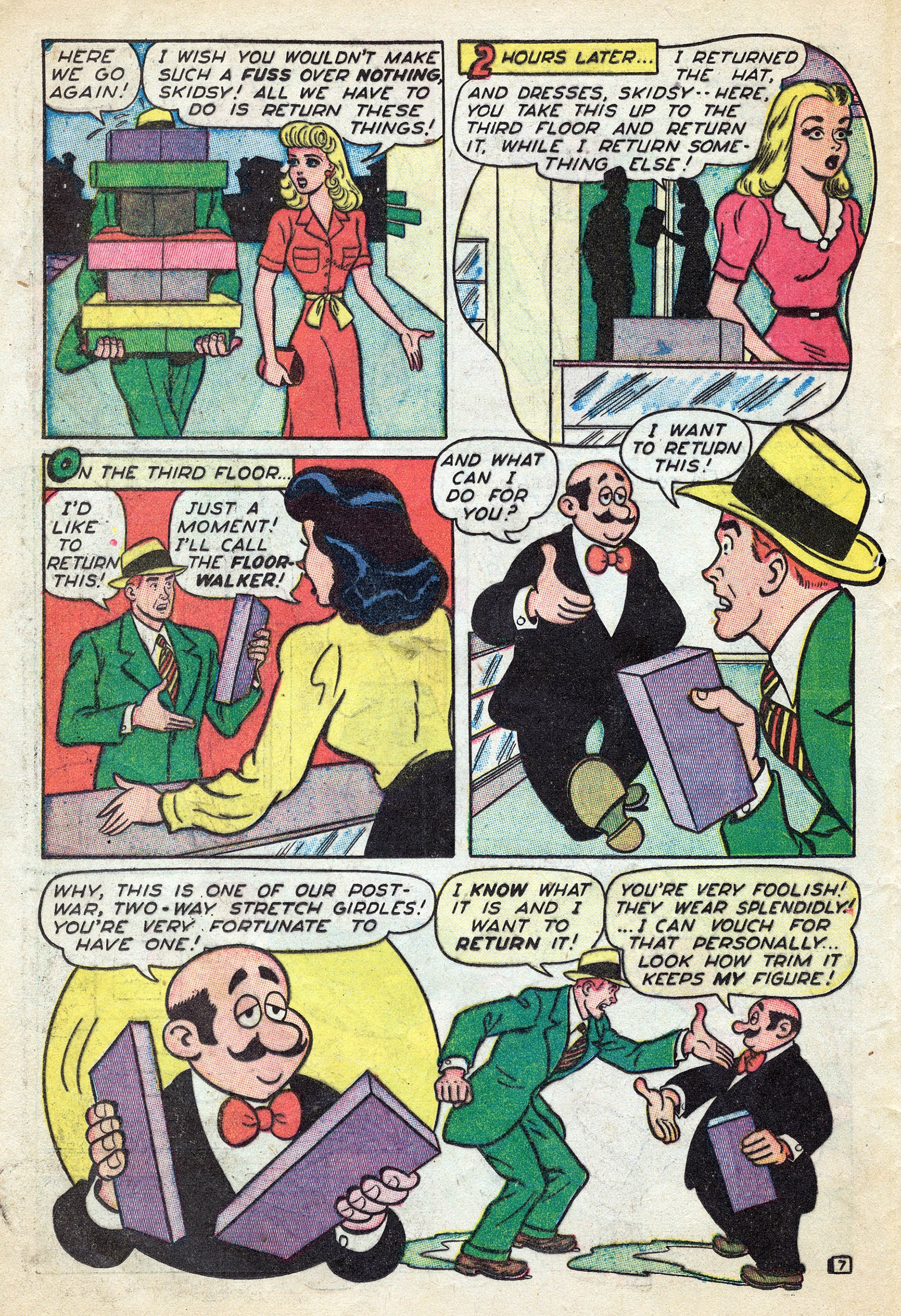 Read online Tessie the Typist comic -  Issue #7 - 18