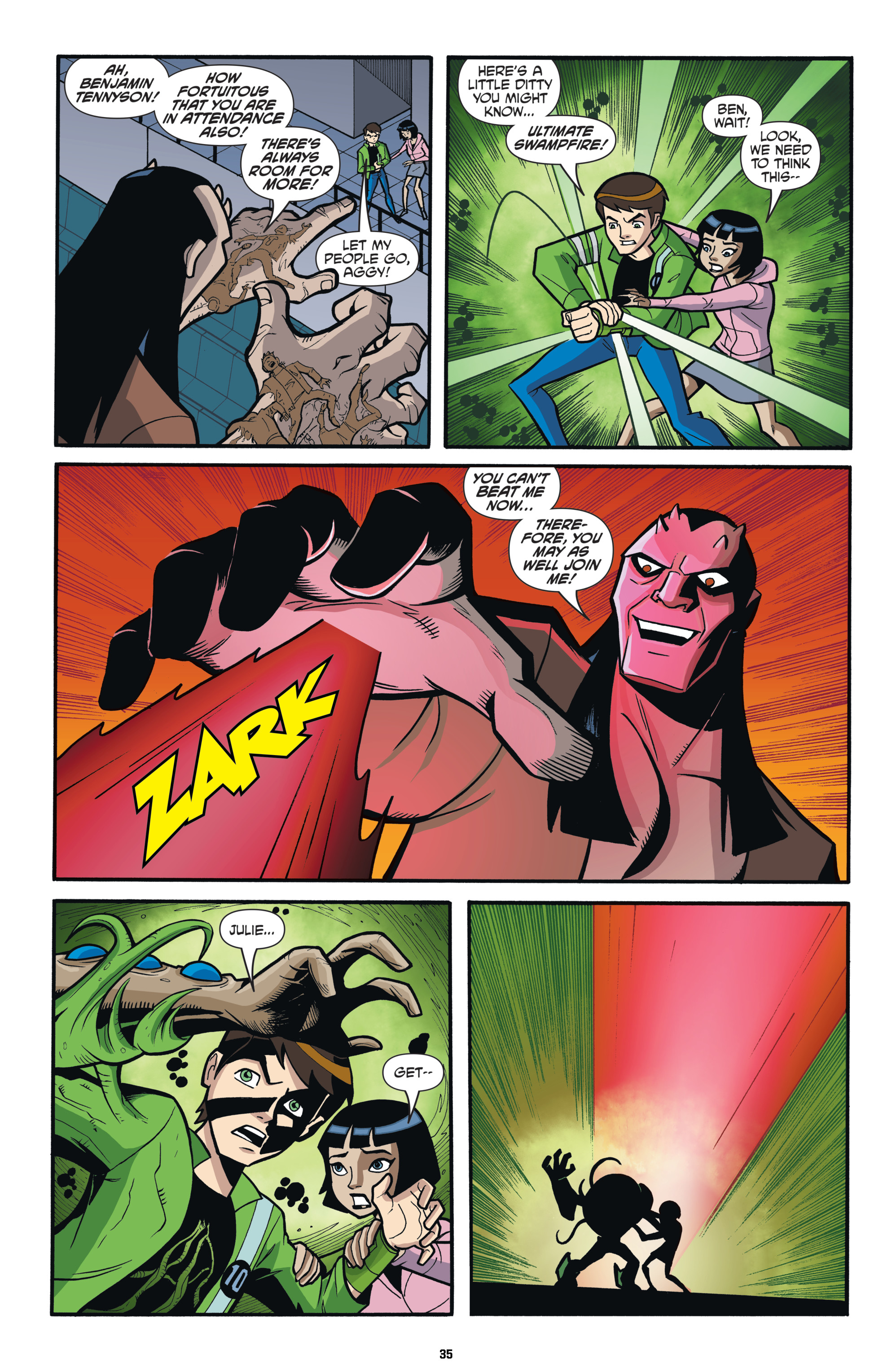 Read online Ben 10 Classics comic -  Issue # TPB 5 - 34