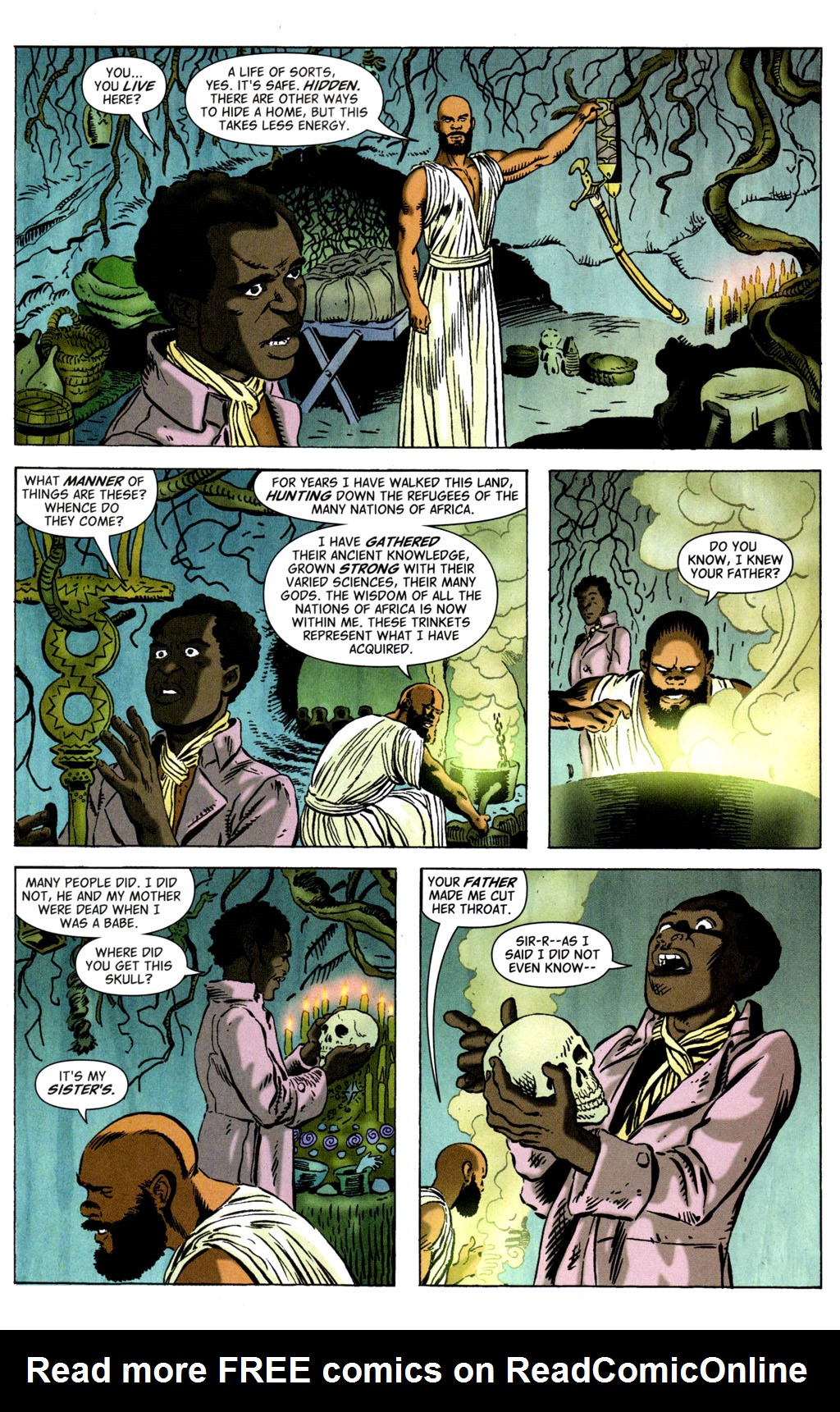 Read online John Constantine - Hellblazer Special: Papa Midnite comic -  Issue #3 - 13