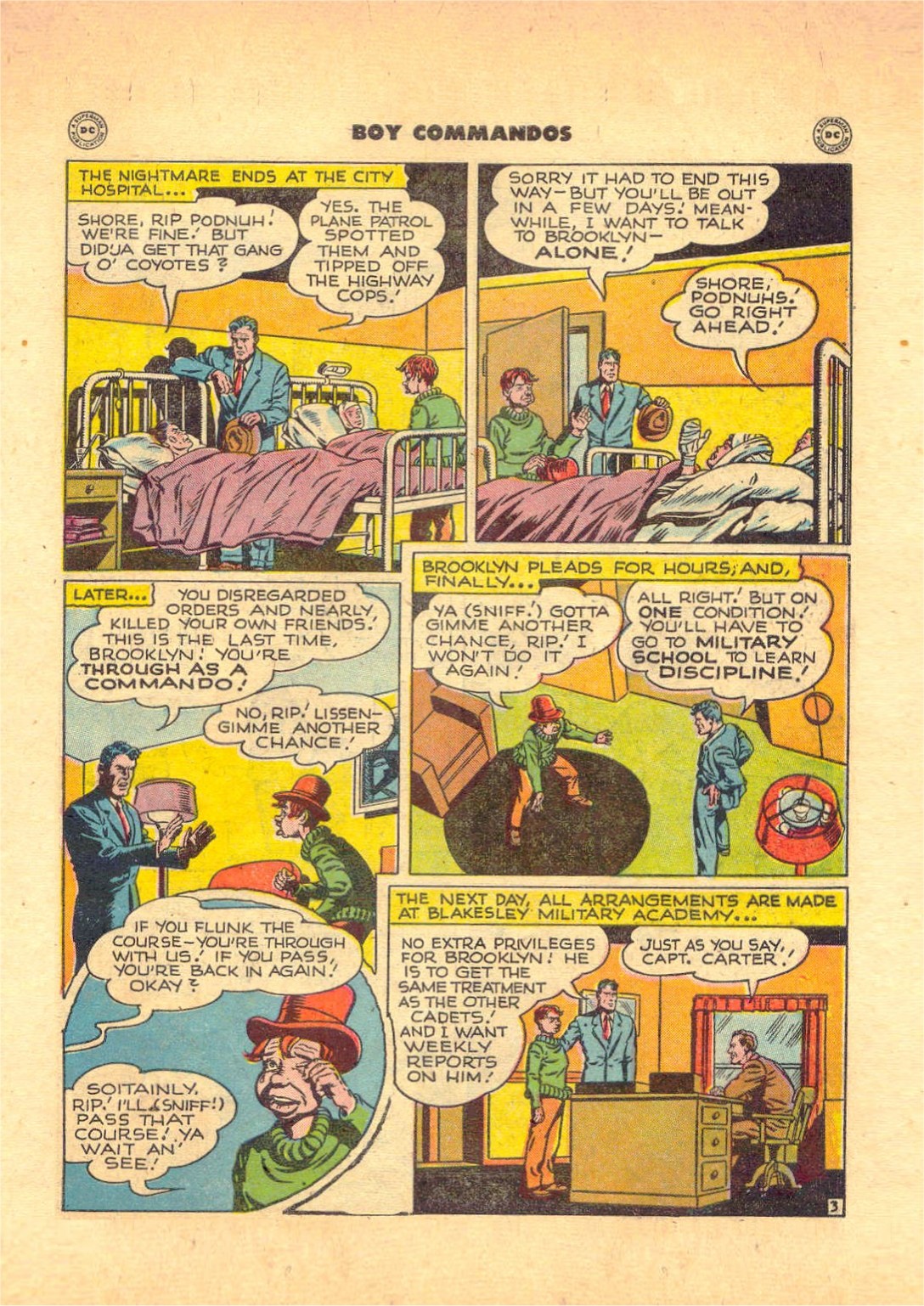 Read online Boy Commandos comic -  Issue #27 - 38