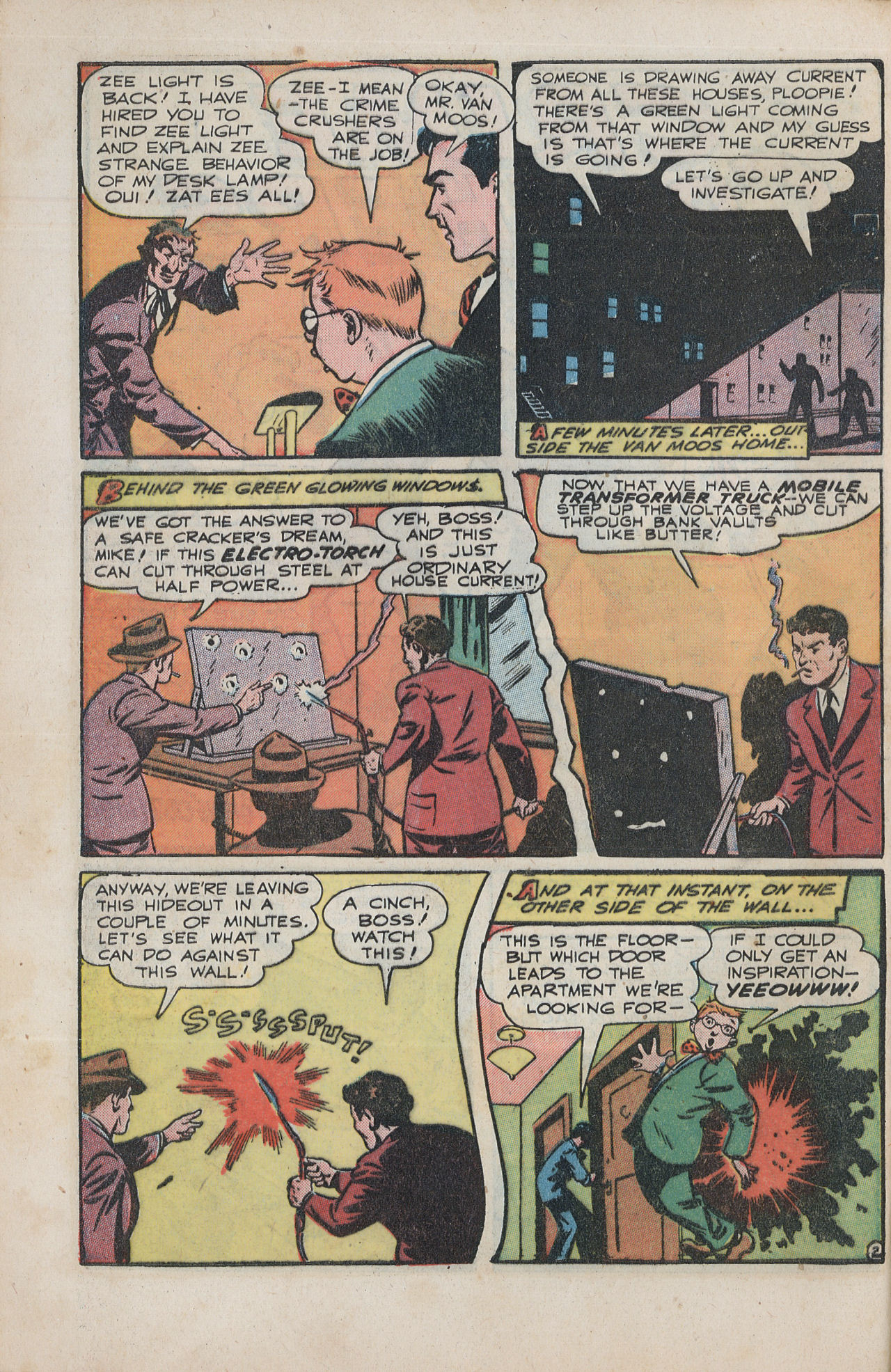 Read online Exciting Comics comic -  Issue #58 - 43