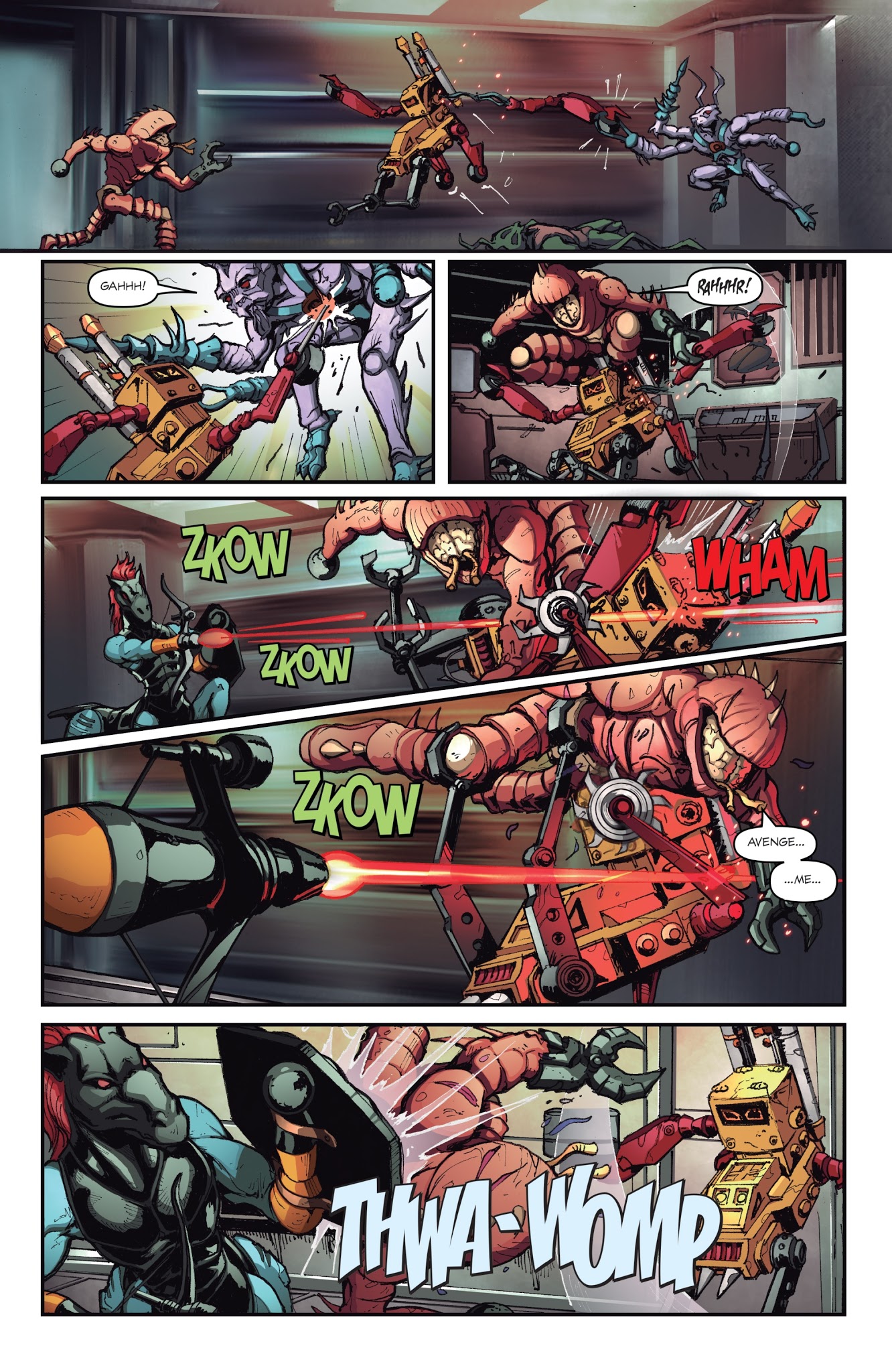 Read online Micronauts: Wrath of Karza comic -  Issue #4 - 13