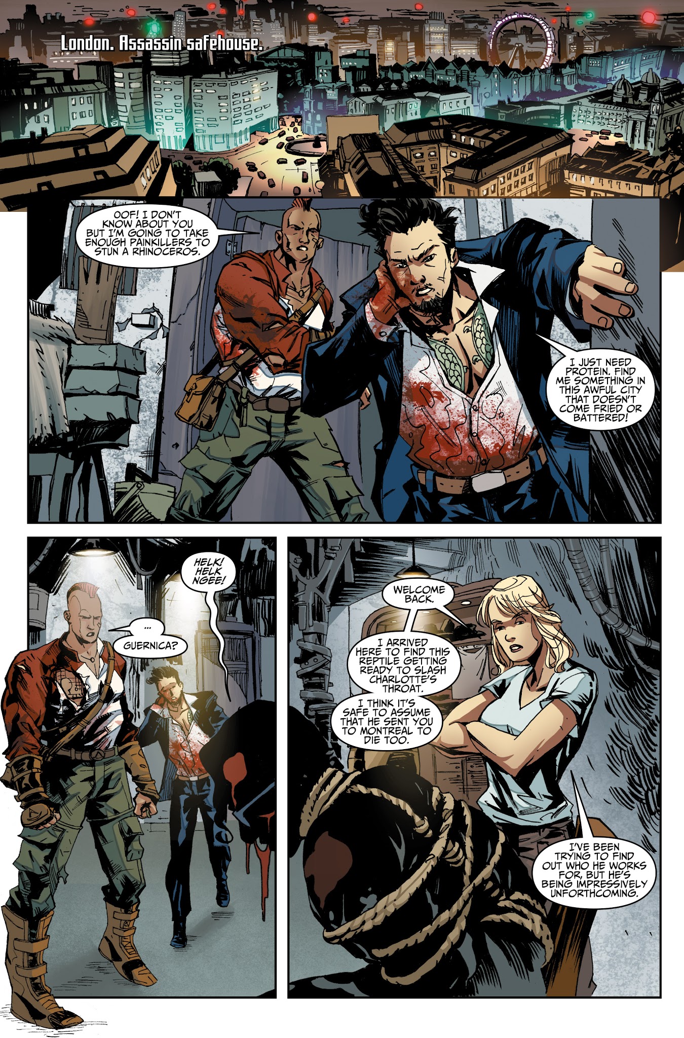 Read online Assassin's Creed: Uprising comic -  Issue #4 - 14