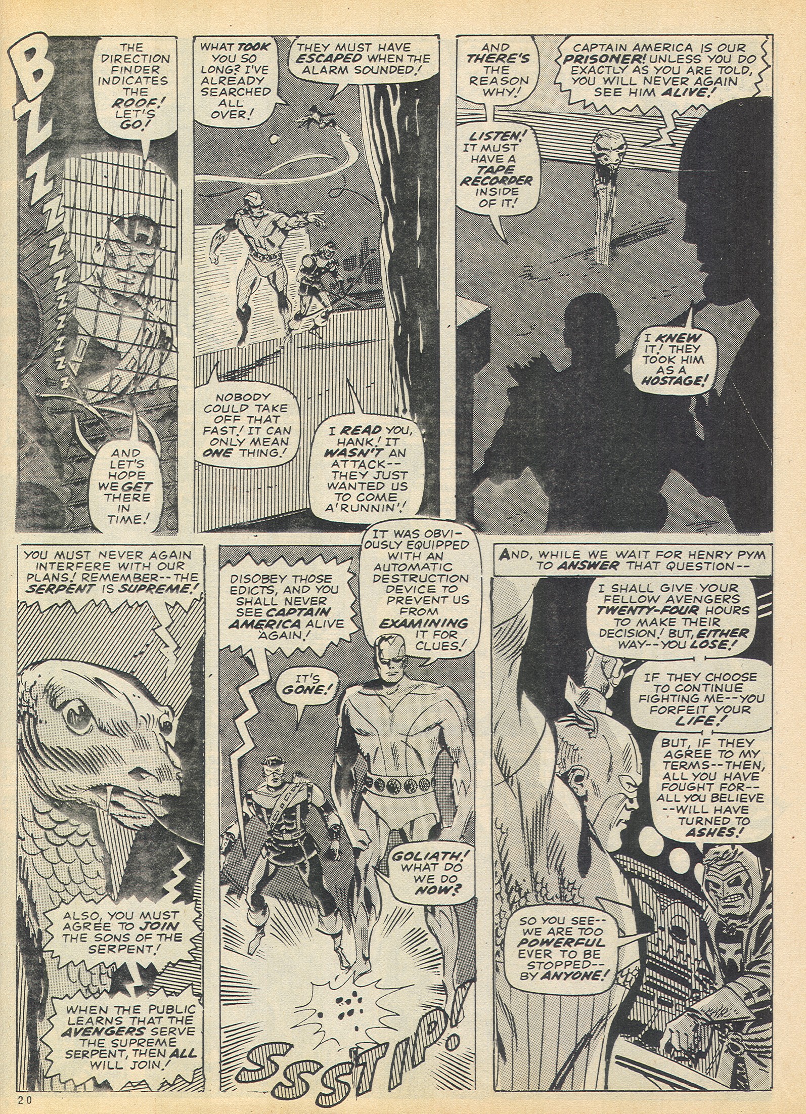 Read online The Avengers (1973) comic -  Issue #31 - 20