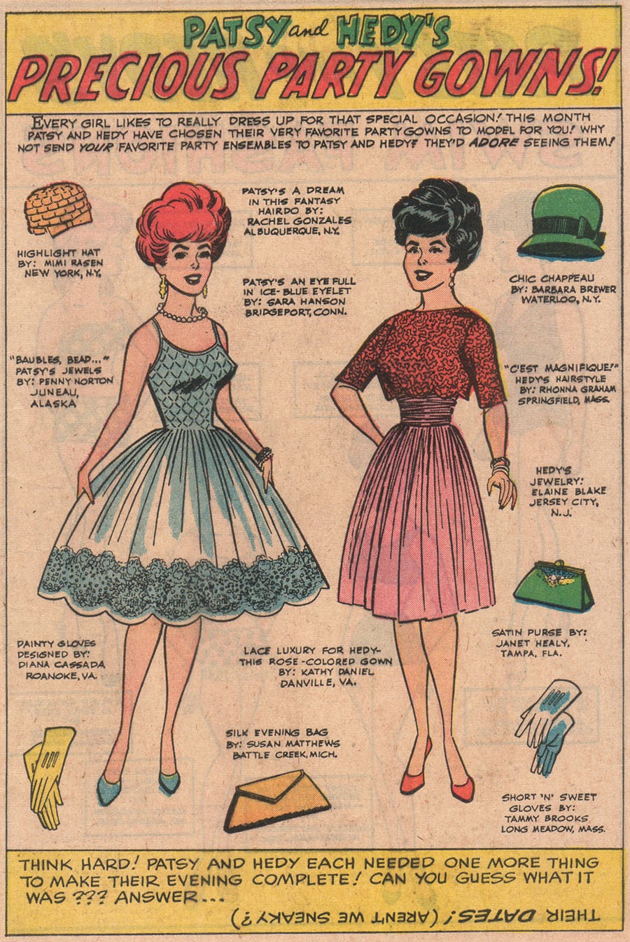Read online Patsy Walker's Fashion Parade comic -  Issue # Full - 61