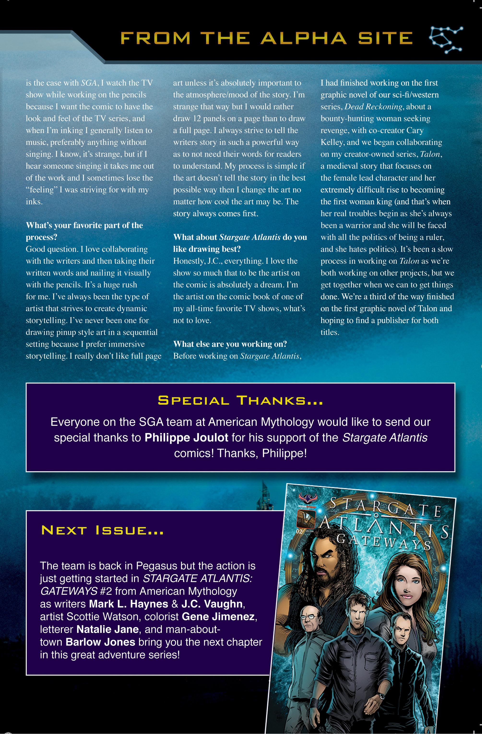 Read online Stargate Atlantis: Gateways comic -  Issue #1 - 27