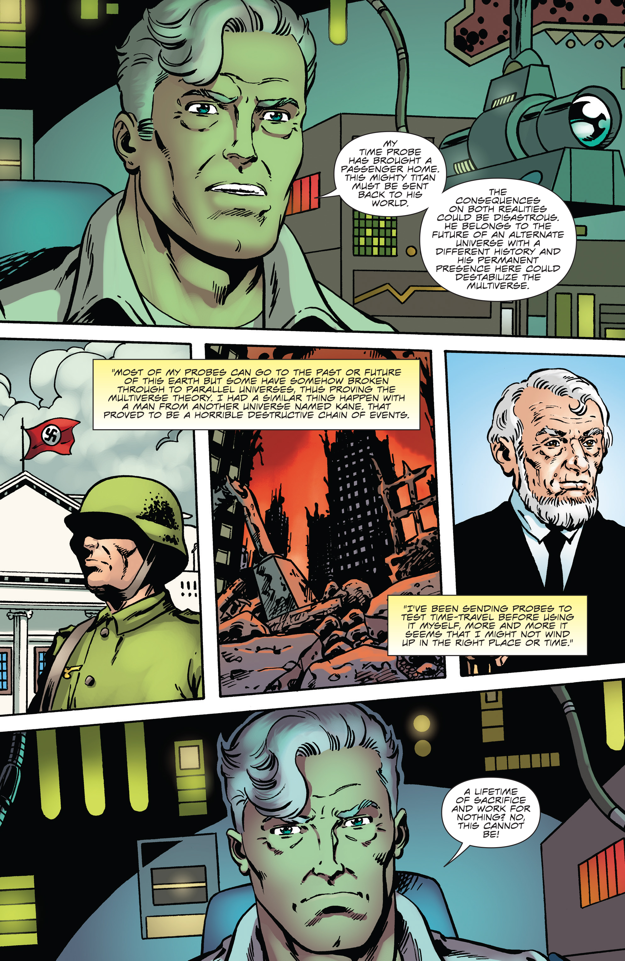 Read online War of the Independents: Man, Out of Time comic -  Issue # Full - 11