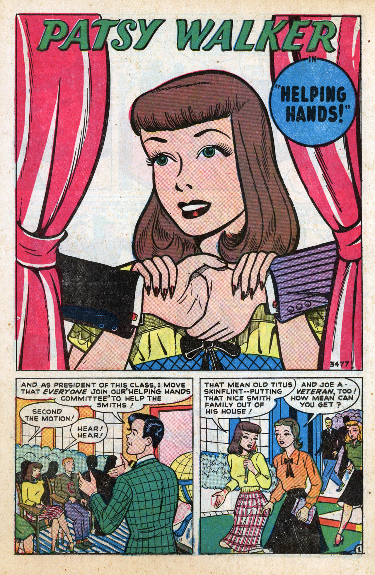 Read online Patsy Walker comic -  Issue #19 - 19