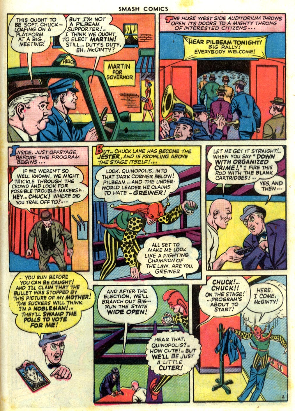 Read online Smash Comics comic -  Issue #48 - 53