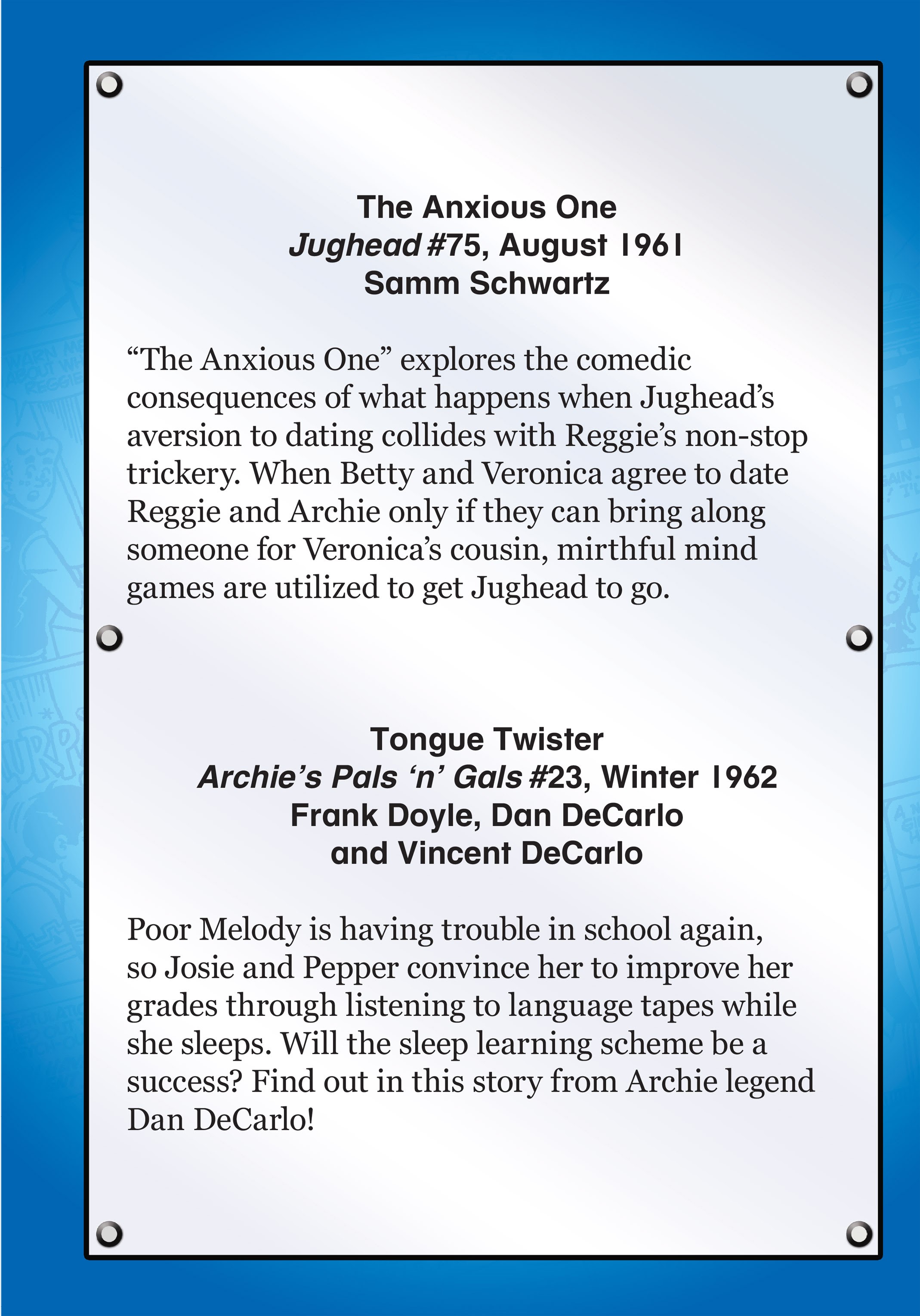 Read online Archie's Favorite Comics From the Vault comic -  Issue # TPB (Part 4) - 62