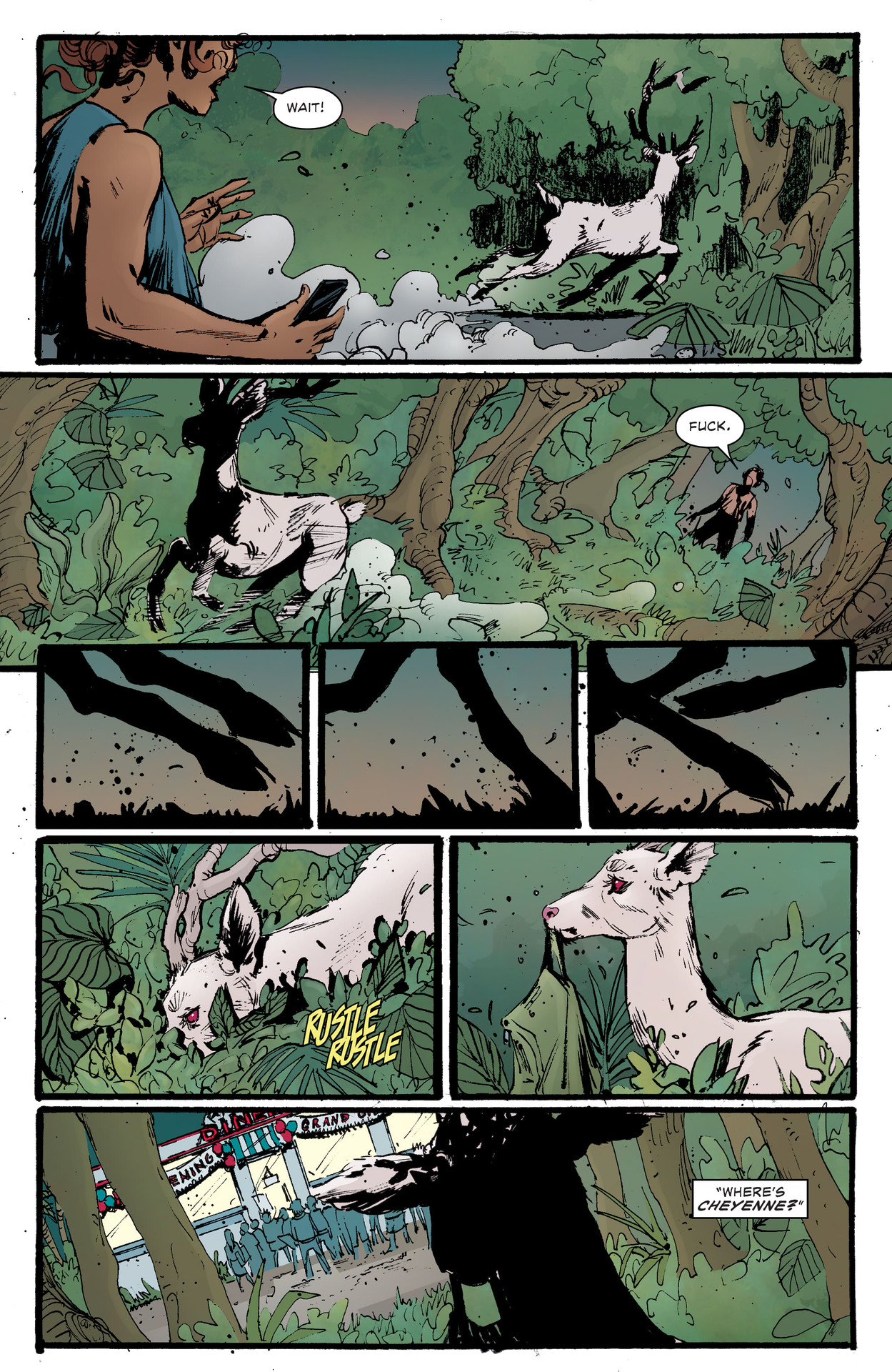 Read online Dark Spaces: Good Deeds comic -  Issue #5 - 5