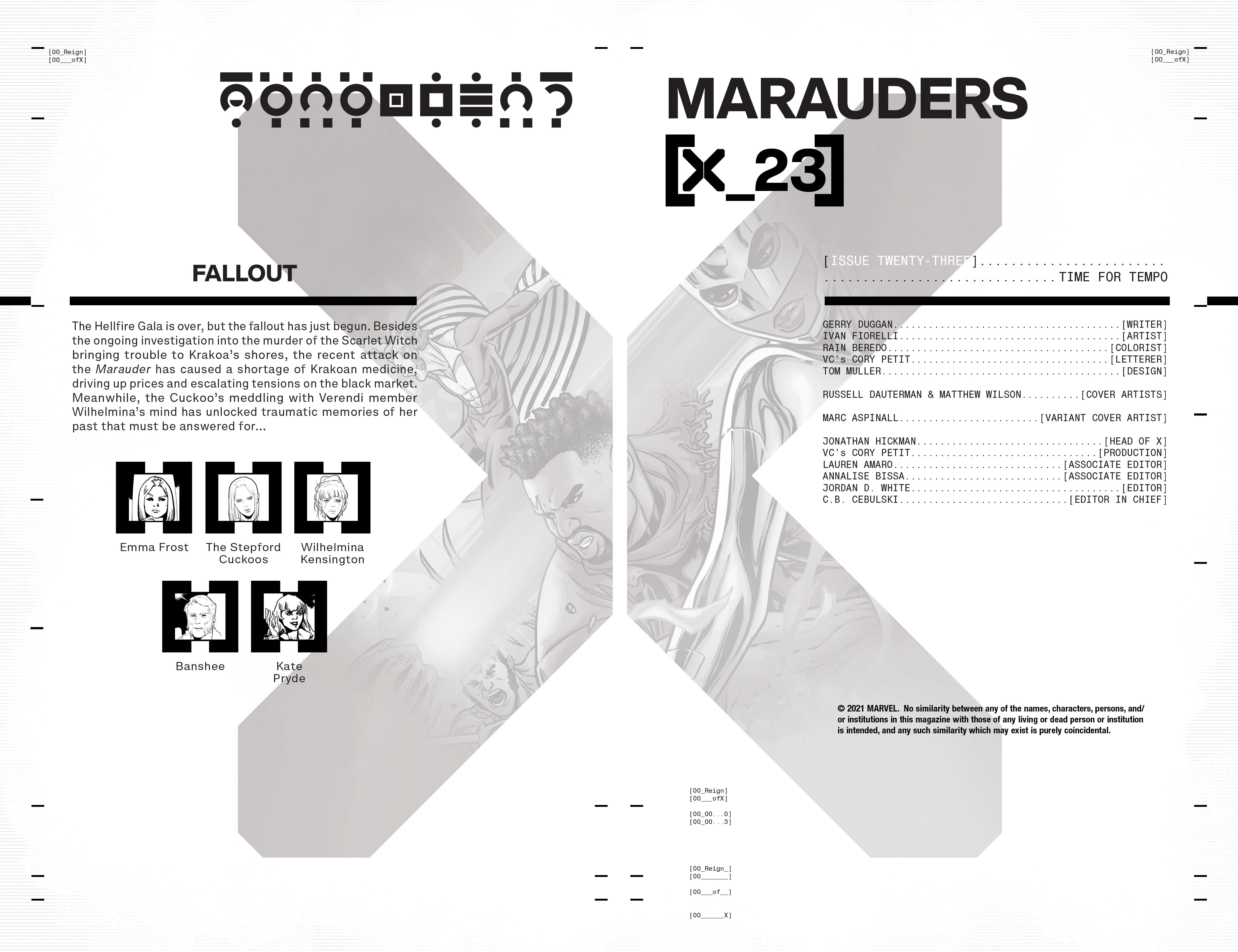 Read online Marauders comic -  Issue #23 - 3