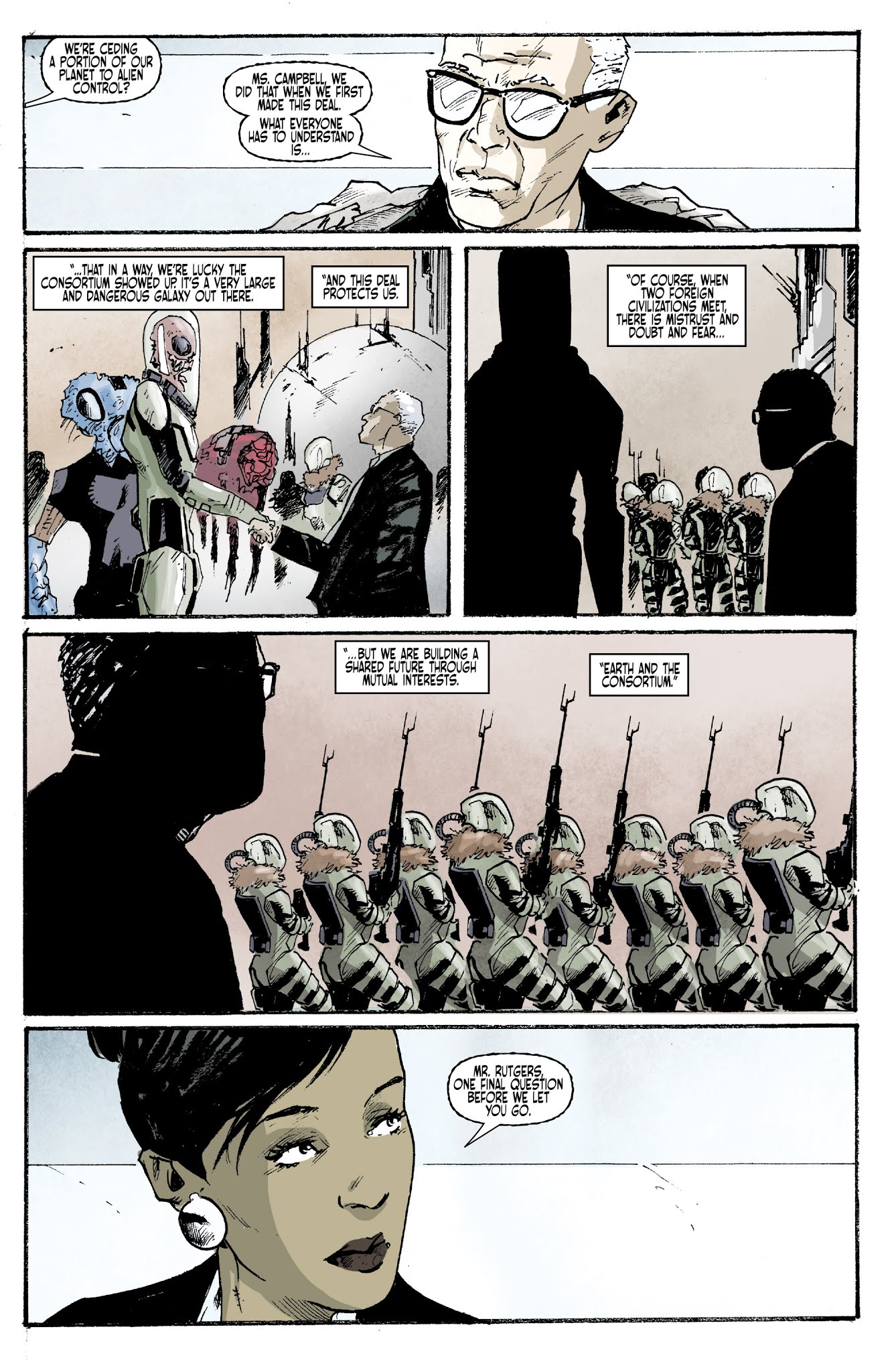 Read online Port of Earth comic -  Issue #8 - 23