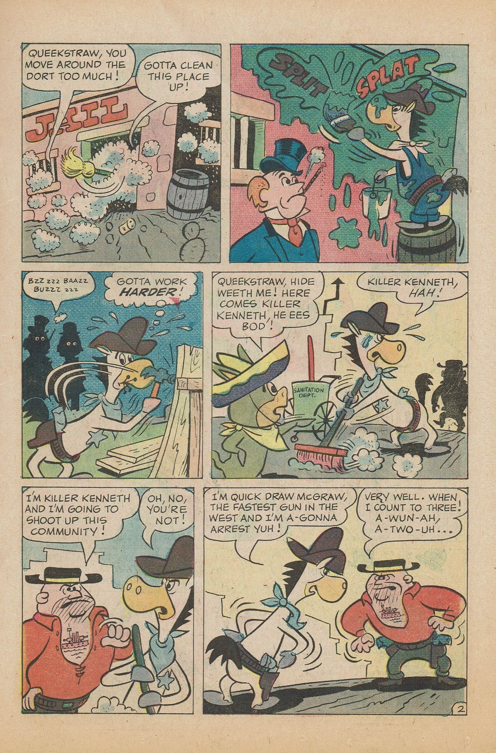 Read online Quick Draw McGraw comic -  Issue #4 - 12