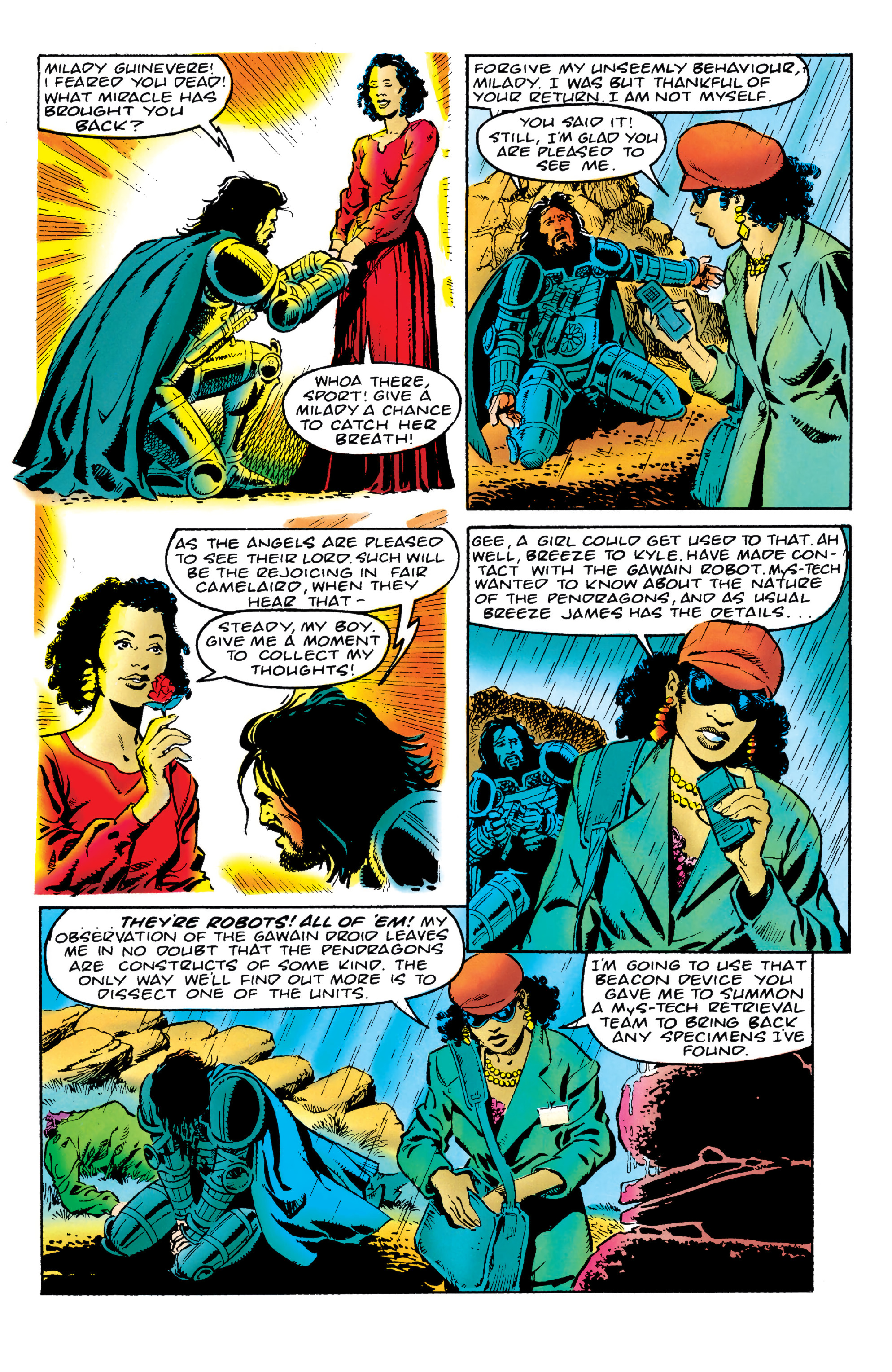 Read online Knights of Pendragon Omnibus comic -  Issue # TPB (Part 5) - 78