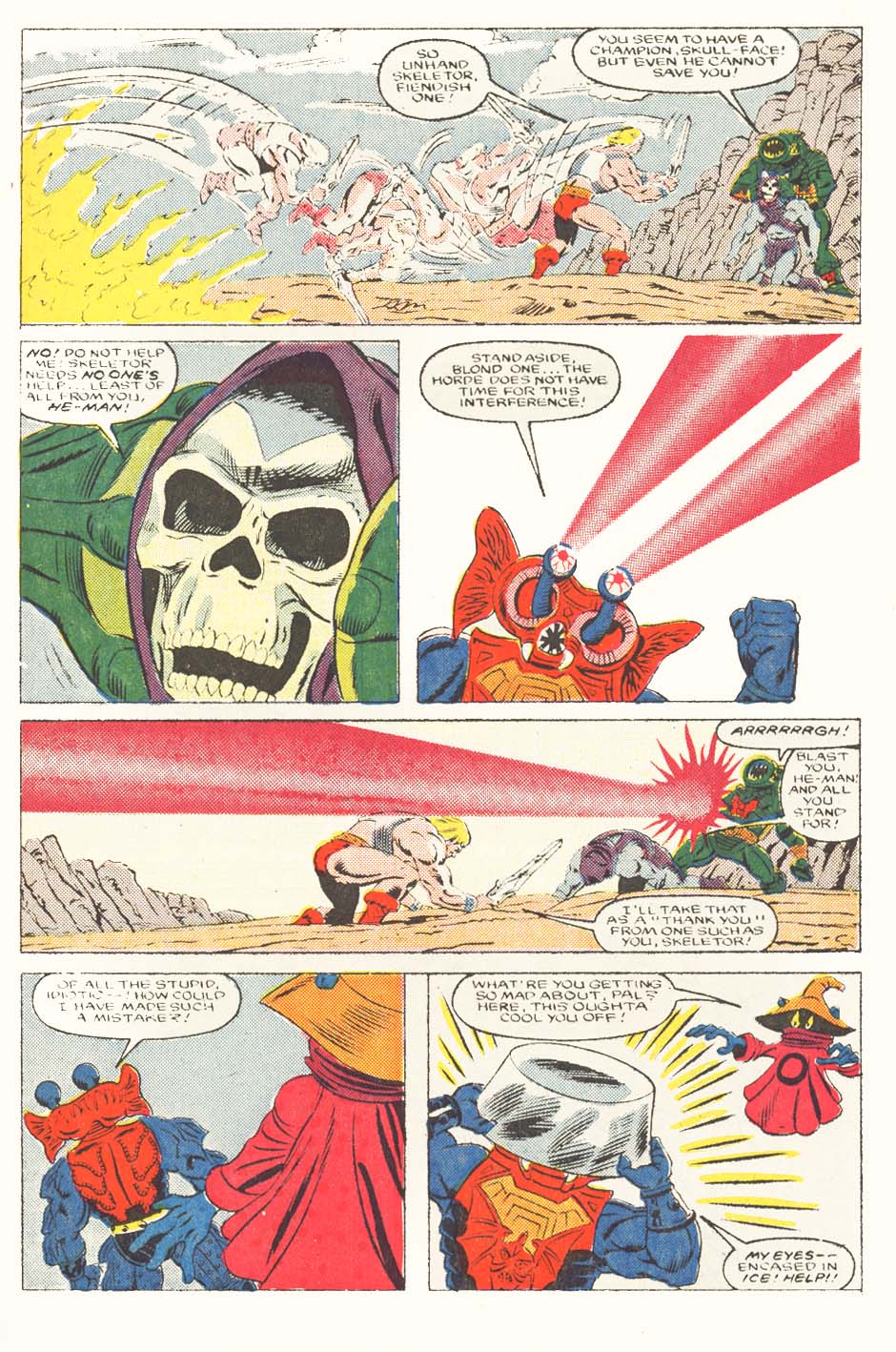Read online Masters of the Universe (1986) comic -  Issue #1 - 16