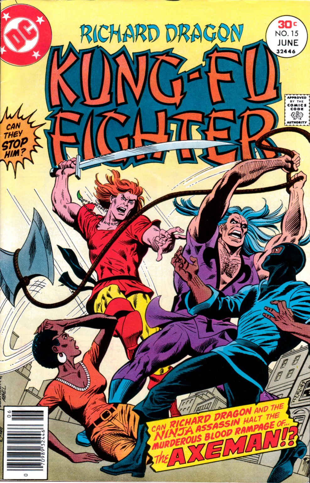 Read online Richard Dragon, Kung-Fu Fighter comic -  Issue #15 - 1