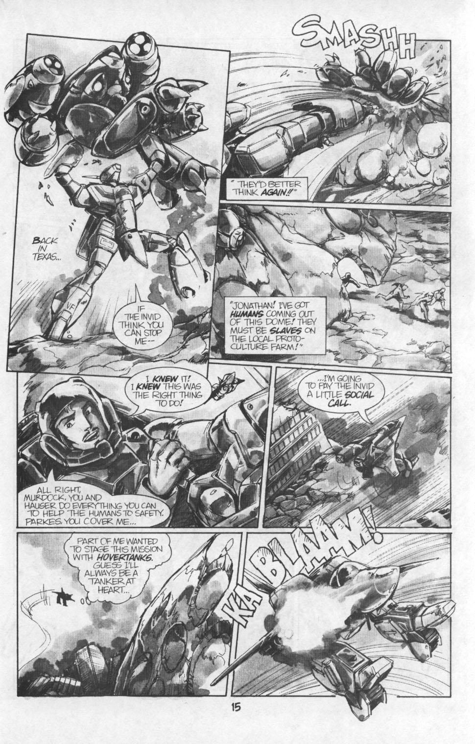 Read online Robotech: Invid War comic -  Issue #4 - 17