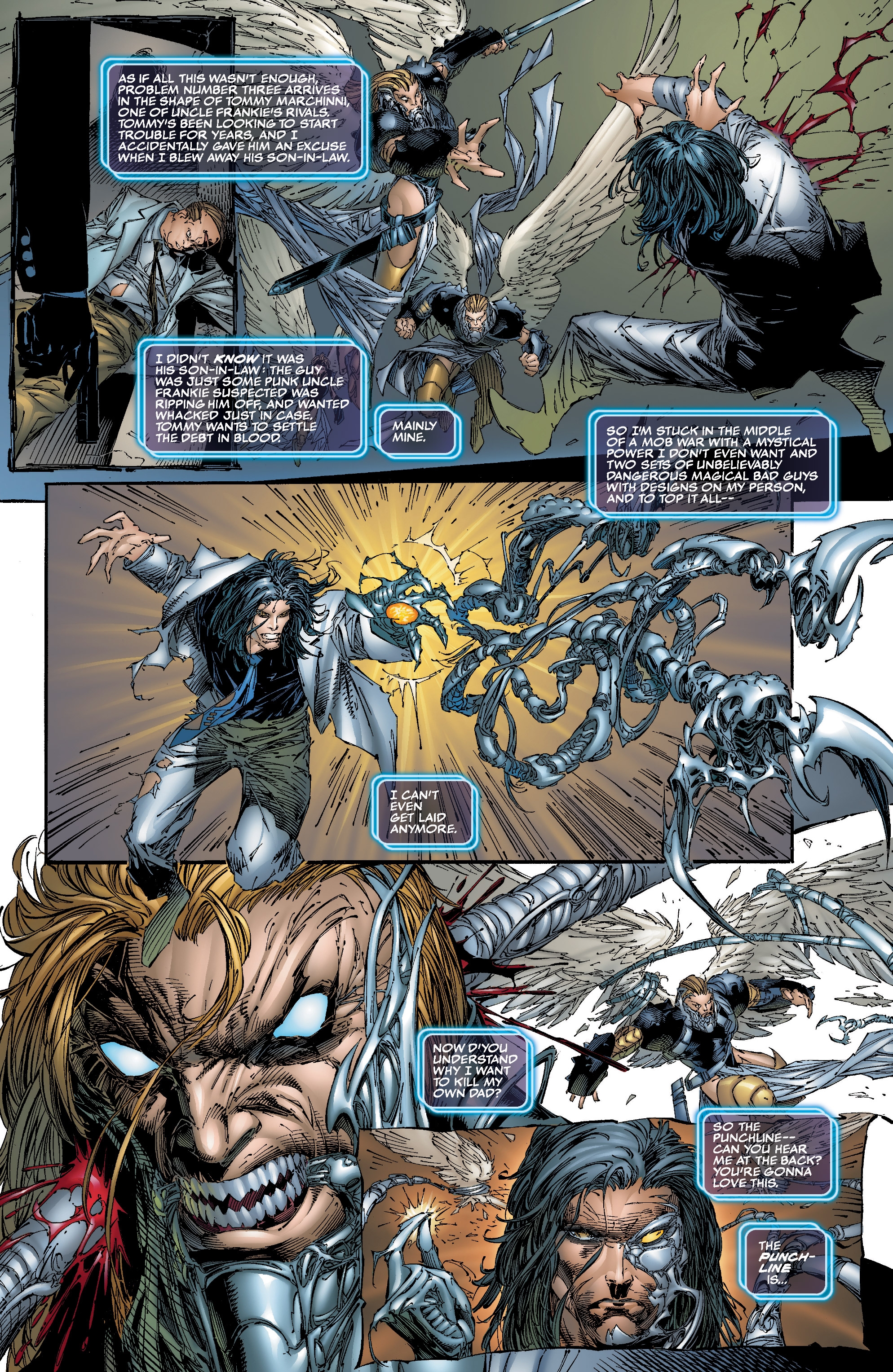 Read online The Darkness: Darkness/Batman & Darkness/Superman 20th Anniversary Collection comic -  Issue # TPB (Part 1) - 85