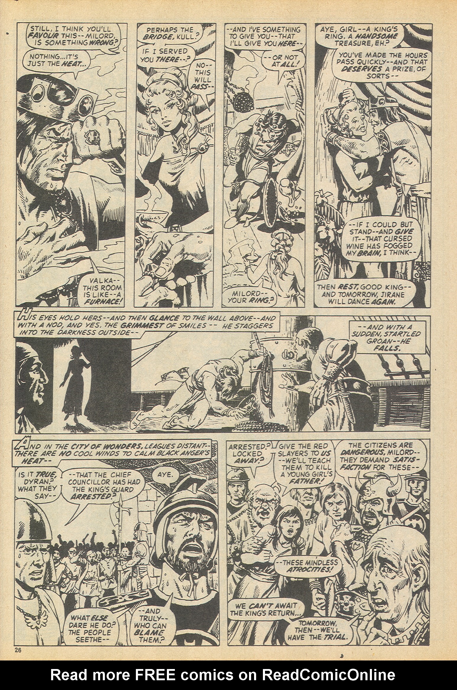 Read online The Savage Sword of Conan (1975) comic -  Issue #12 - 27