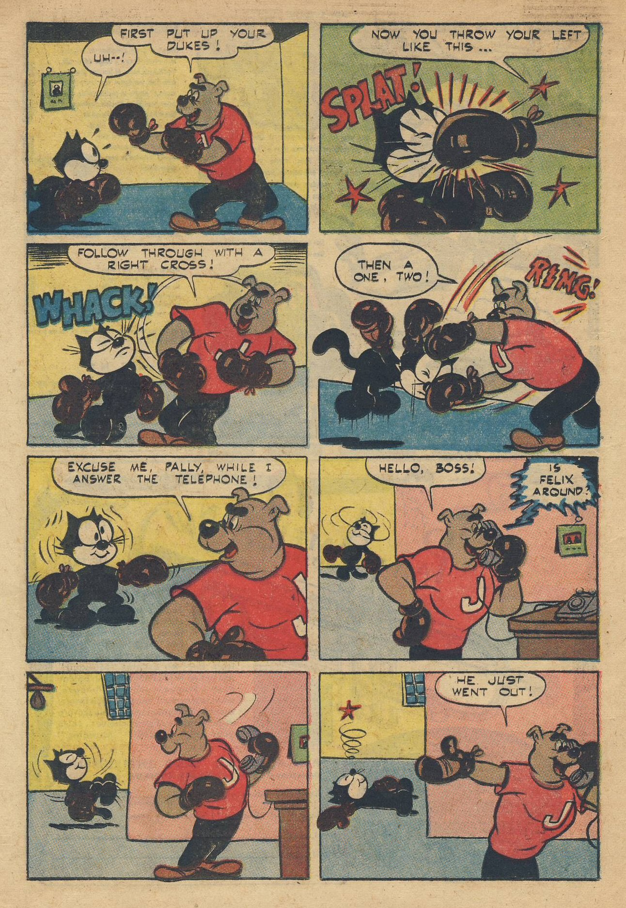Read online Felix the Cat (1951) comic -  Issue #40 - 18