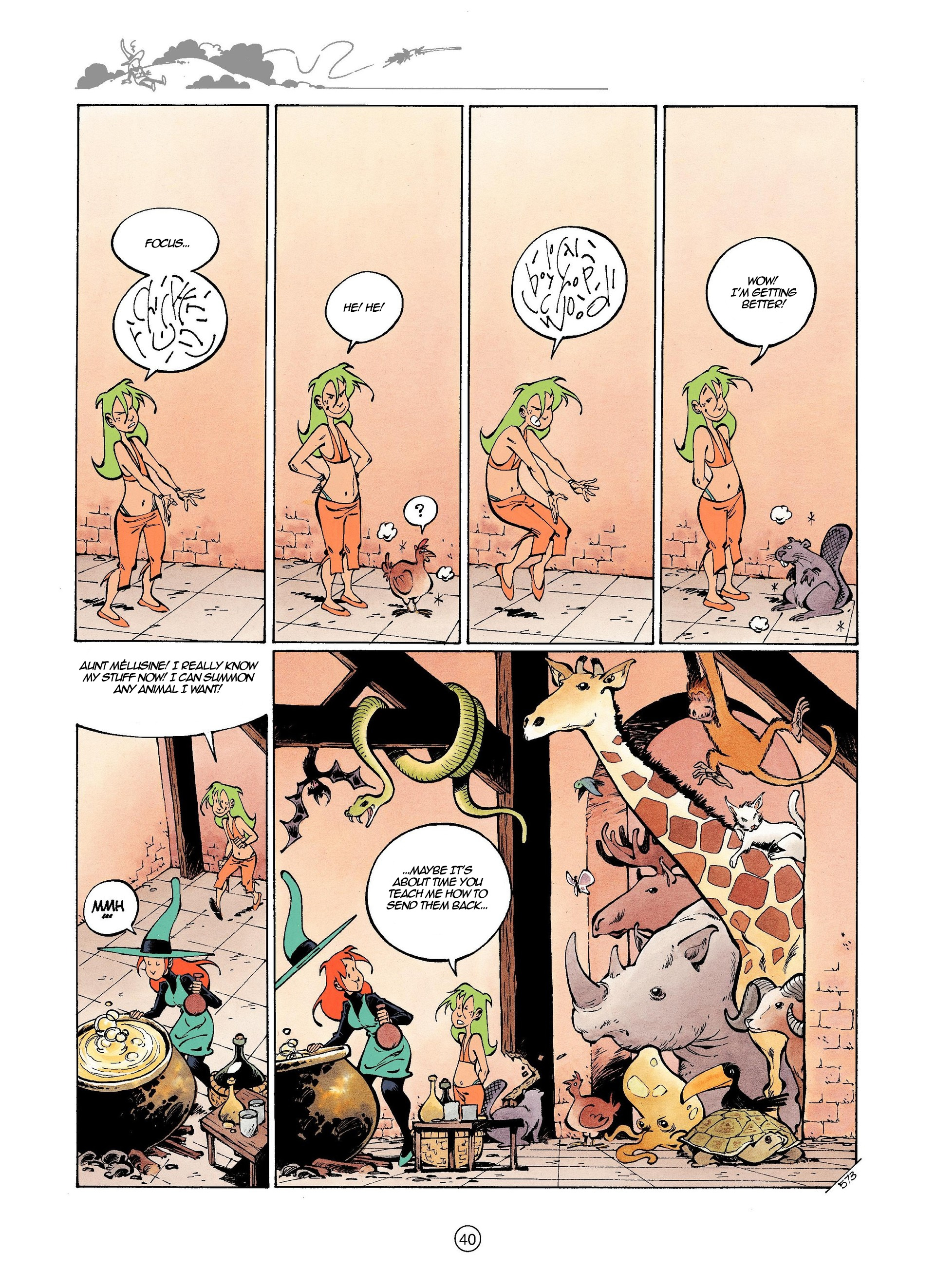 Read online Mélusine (1995) comic -  Issue #15 - 40