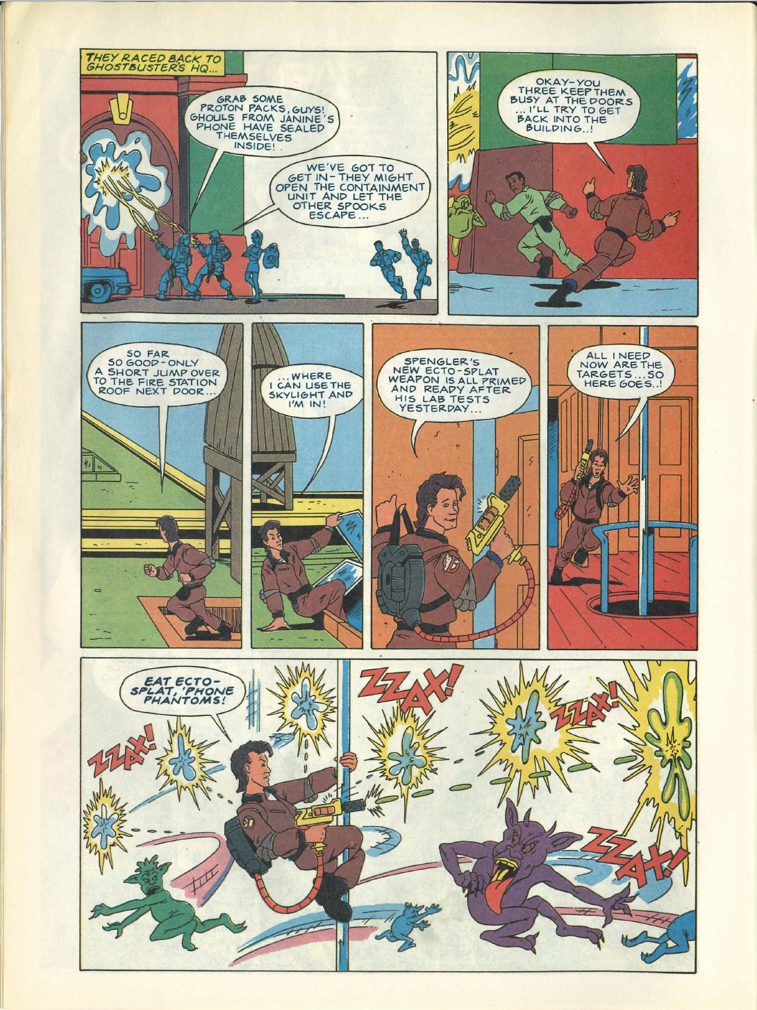 Read online The Real Ghostbusters comic -  Issue #186 - 10