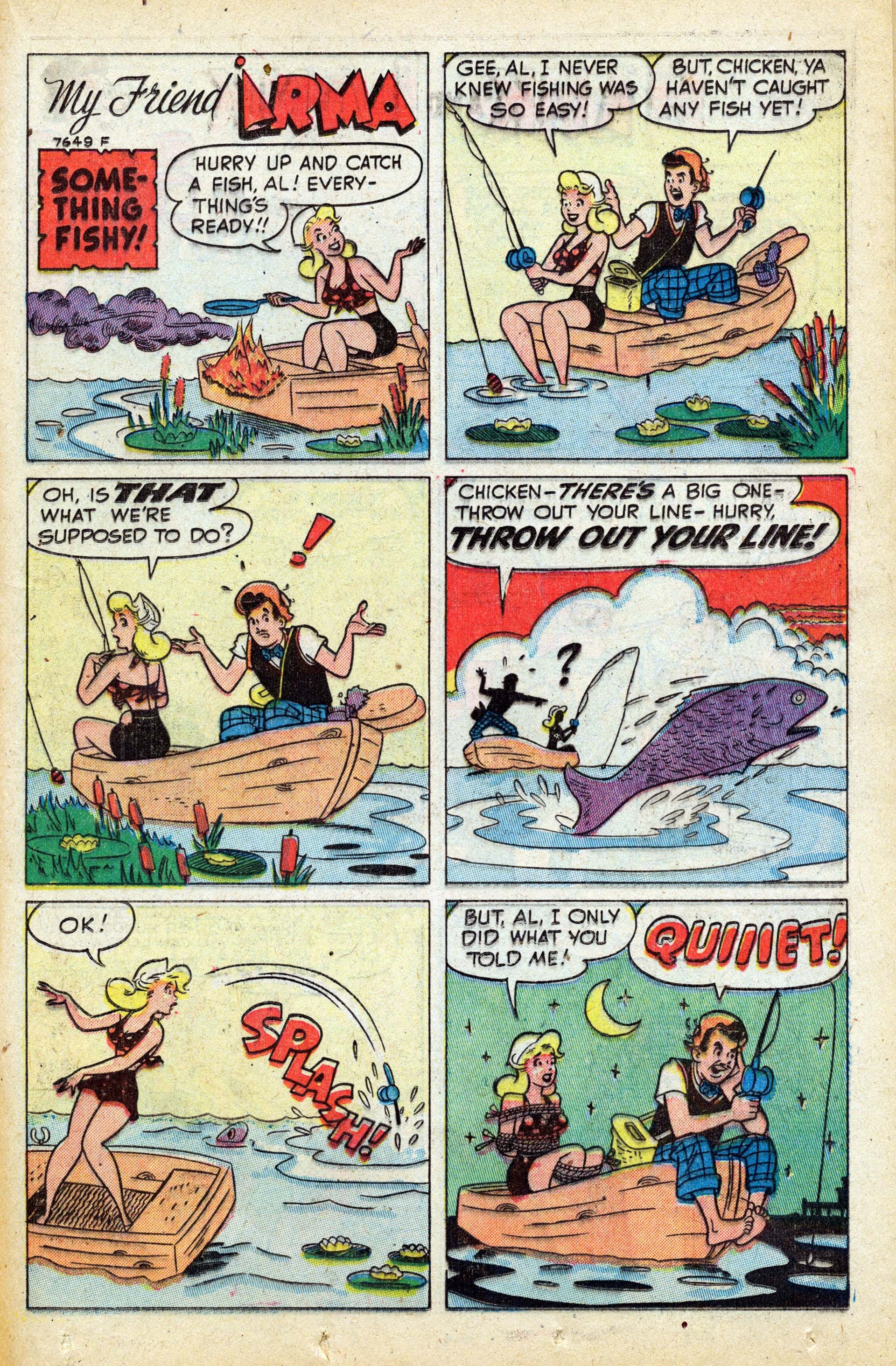 Read online My Friend Irma comic -  Issue #6 - 35