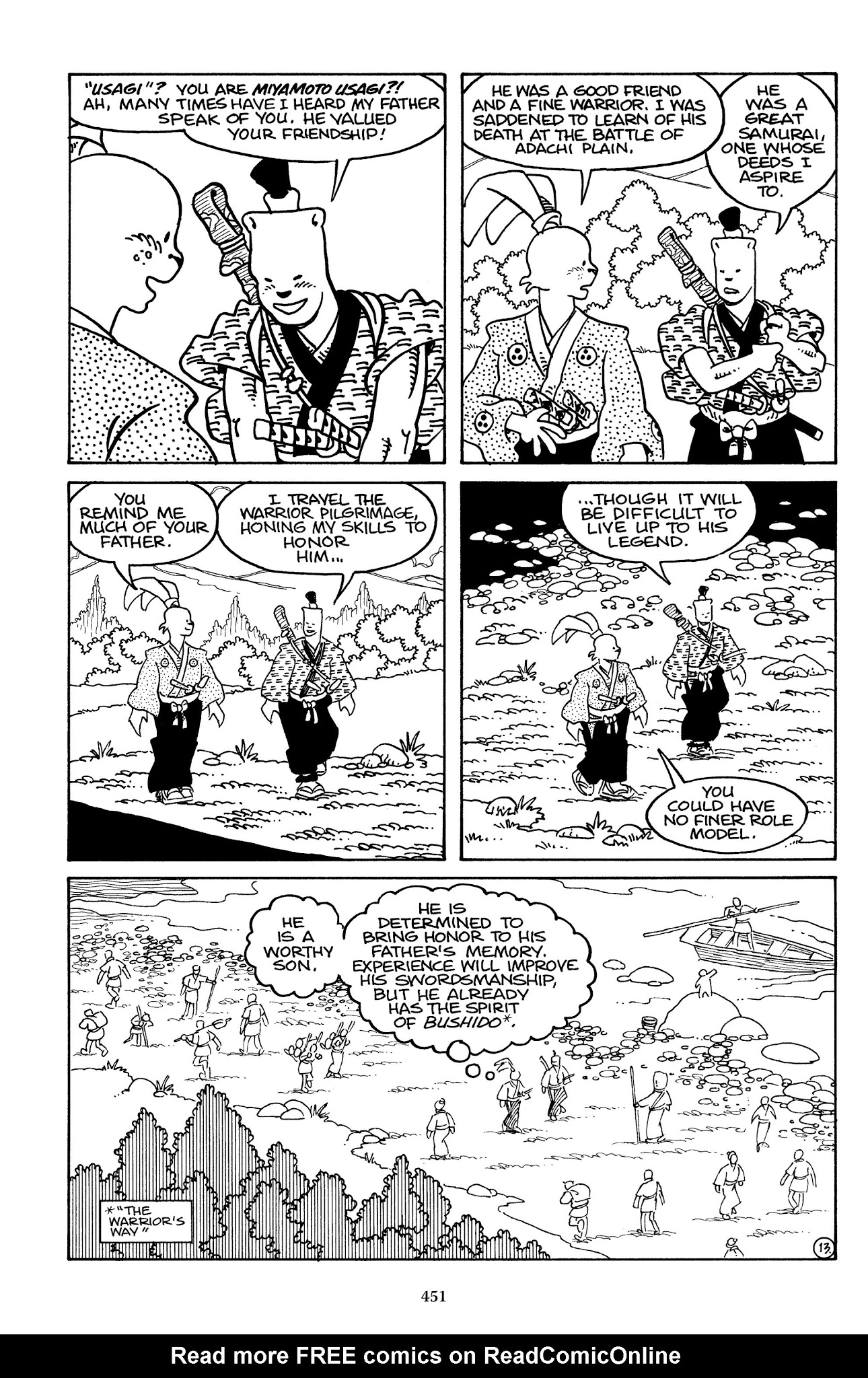 Read online The Usagi Yojimbo Saga comic -  Issue # TPB 2 - 445