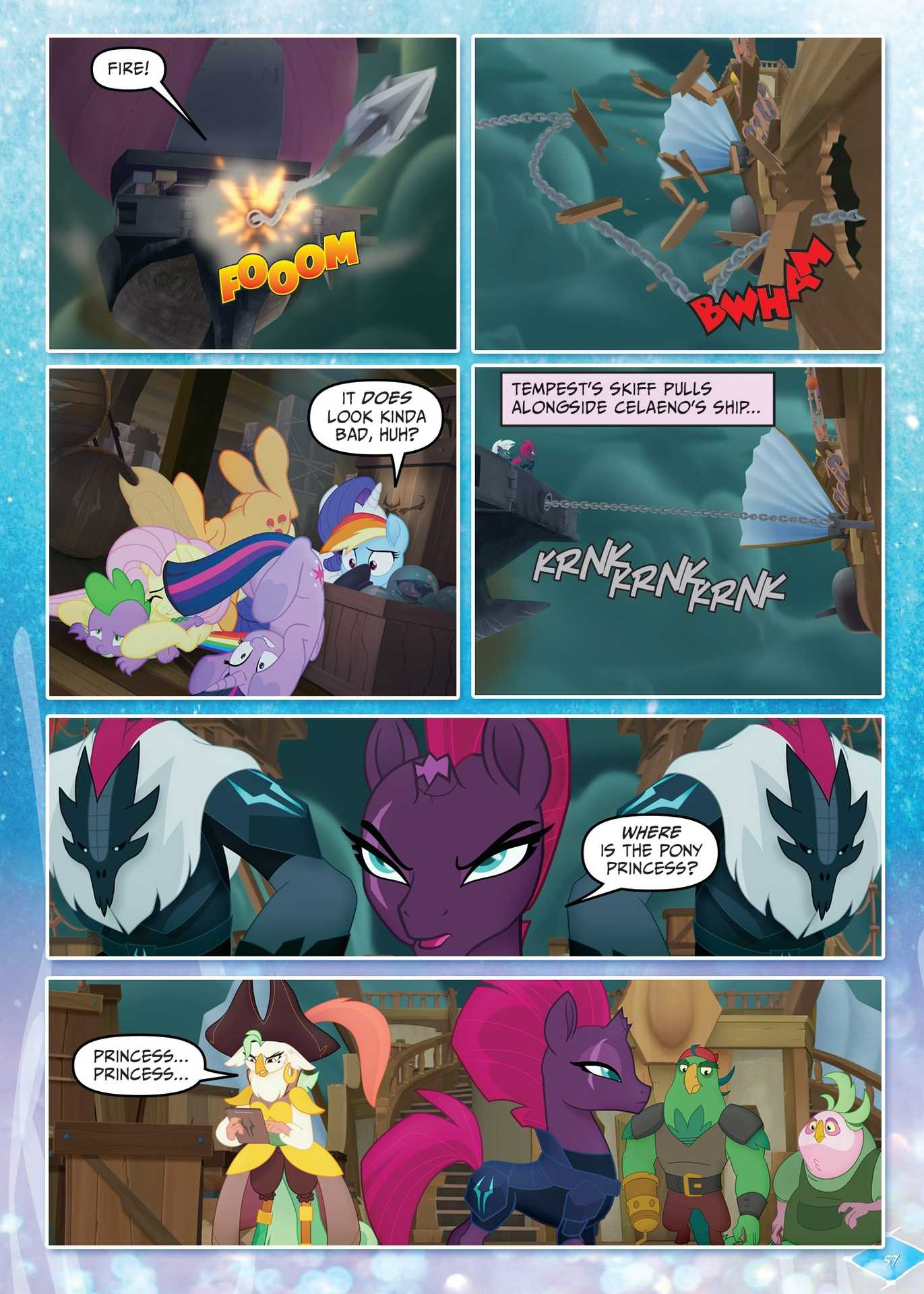 Read online My Little Pony: The Movie Adaptation comic -  Issue # TPB - 58